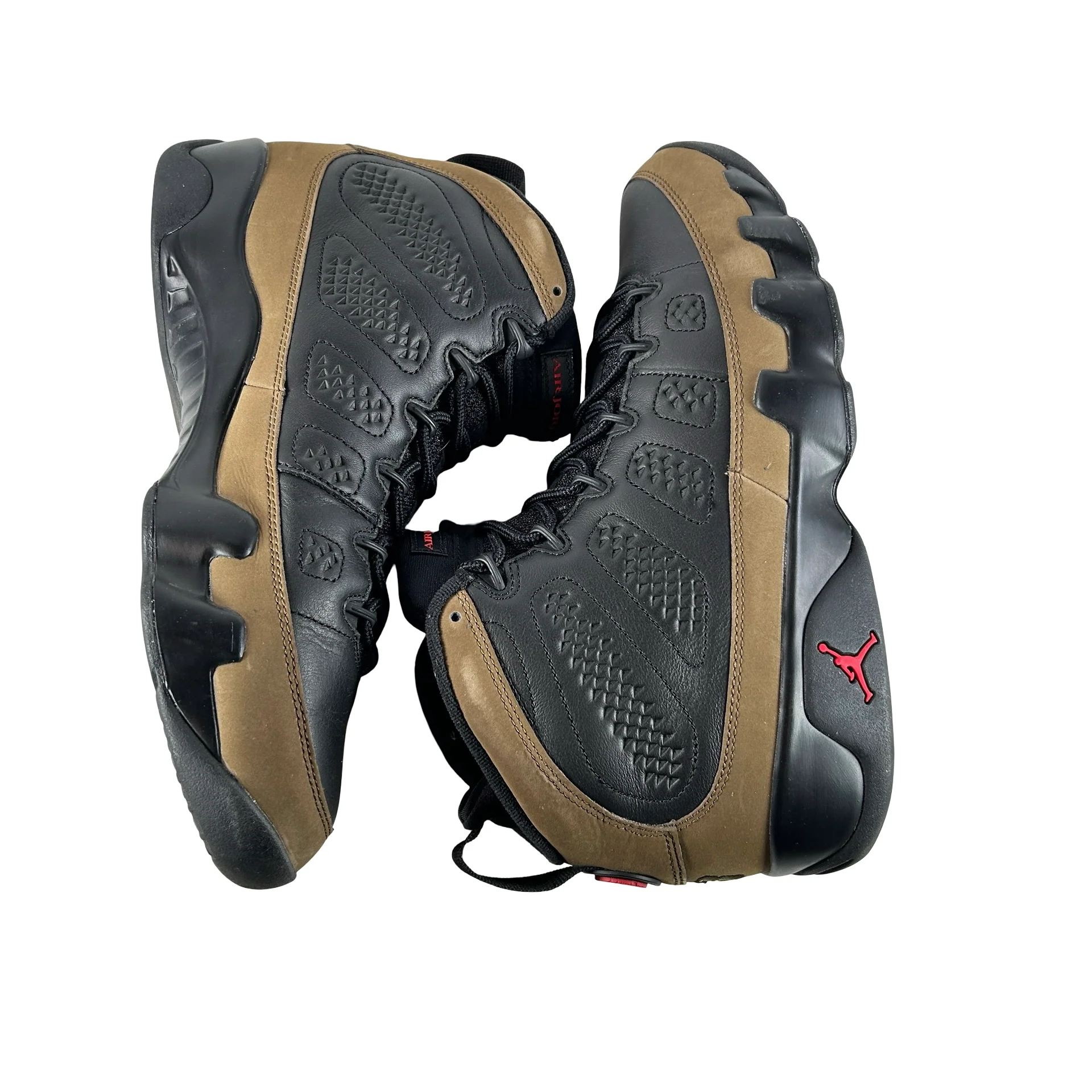 HV4794 030 Air Jordan 9 Retro Olive (2024) [USED] - 12 M (Used8) - Image 5