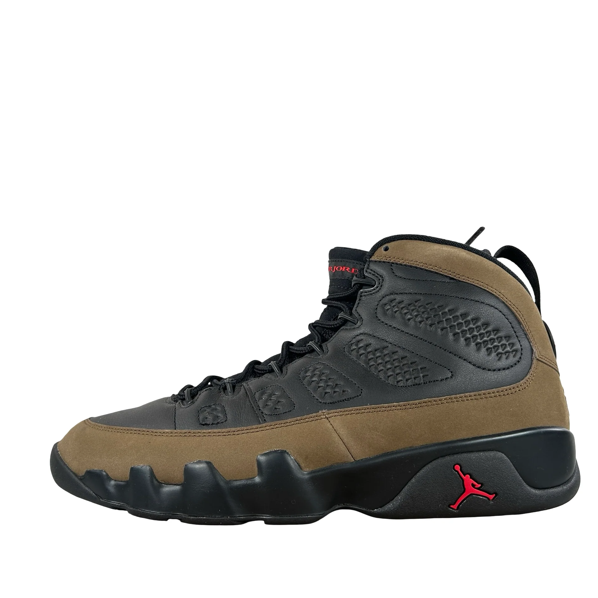 HV4794 030 Air Jordan 9 Retro Olive (2024) [USED] - 11 M (Used19)