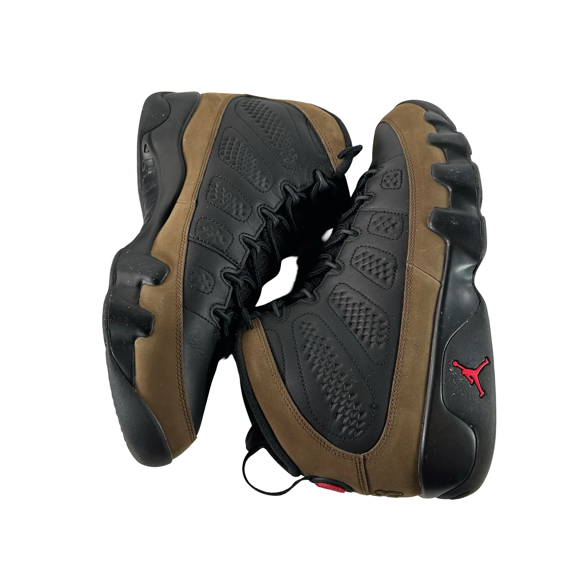 HV4794 030 Air Jordan 9 Retro Olive (2024) [USED] - 12 M (Used10) - Image 4