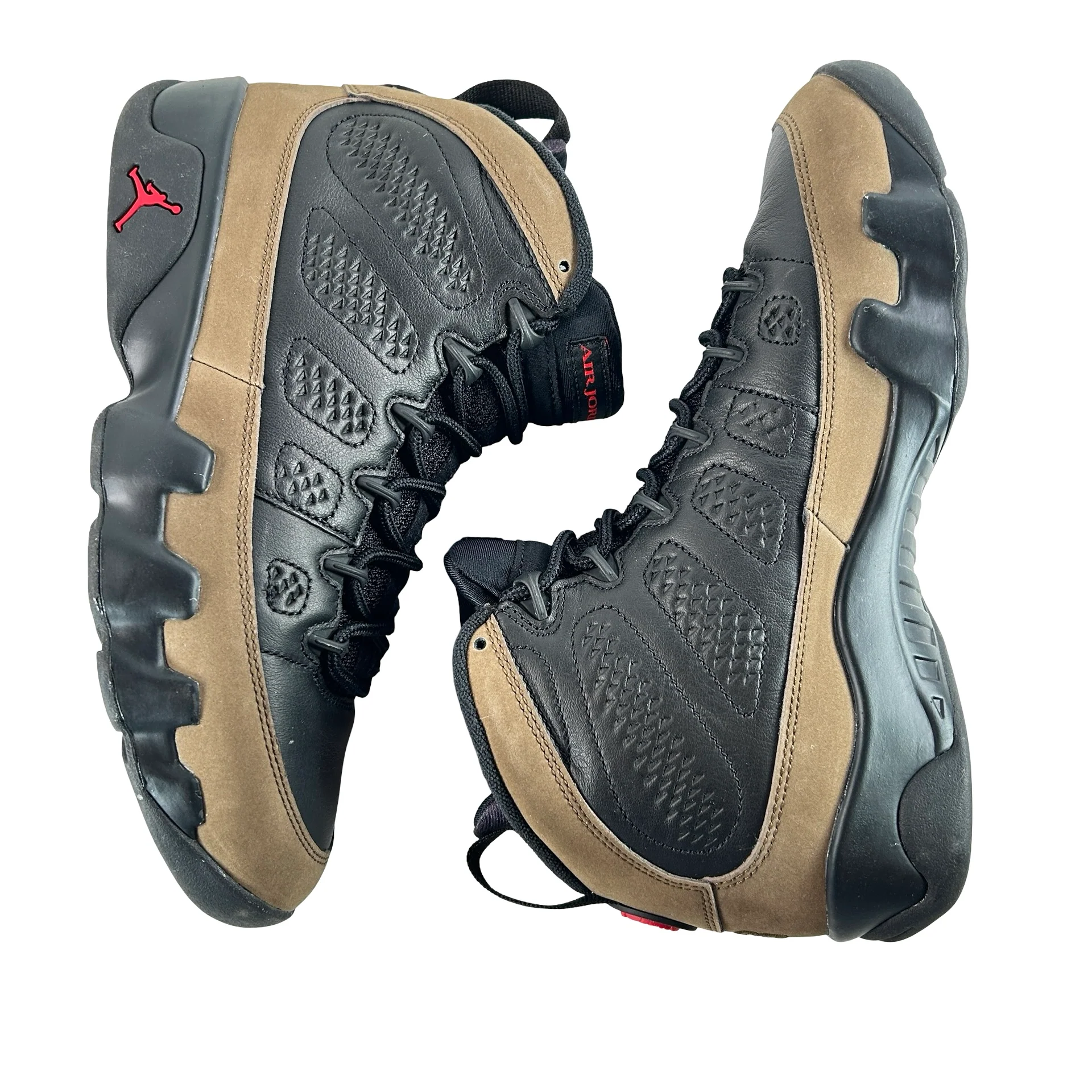 HV4794 030 Air Jordan 9 Retro Olive (2024) [USED] - 8 M (Used) - Image 4