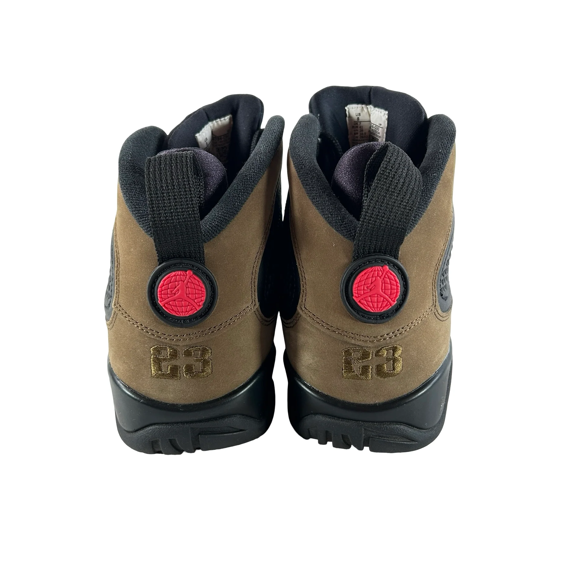 HV4794 030 Air Jordan 9 Retro Olive (2024) [USED] - 8 M (Used2) (No Box2) - Image 3