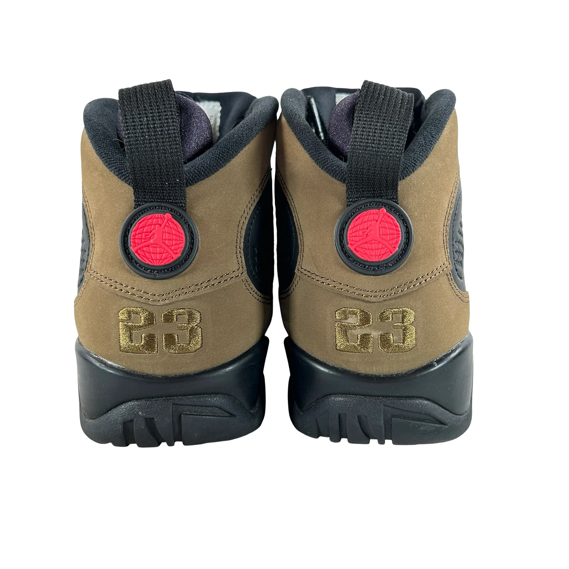 HV4794 030 Air Jordan 9 Retro Olive (2024) [USED] - 9 M (Used) (No Box) - Image 3