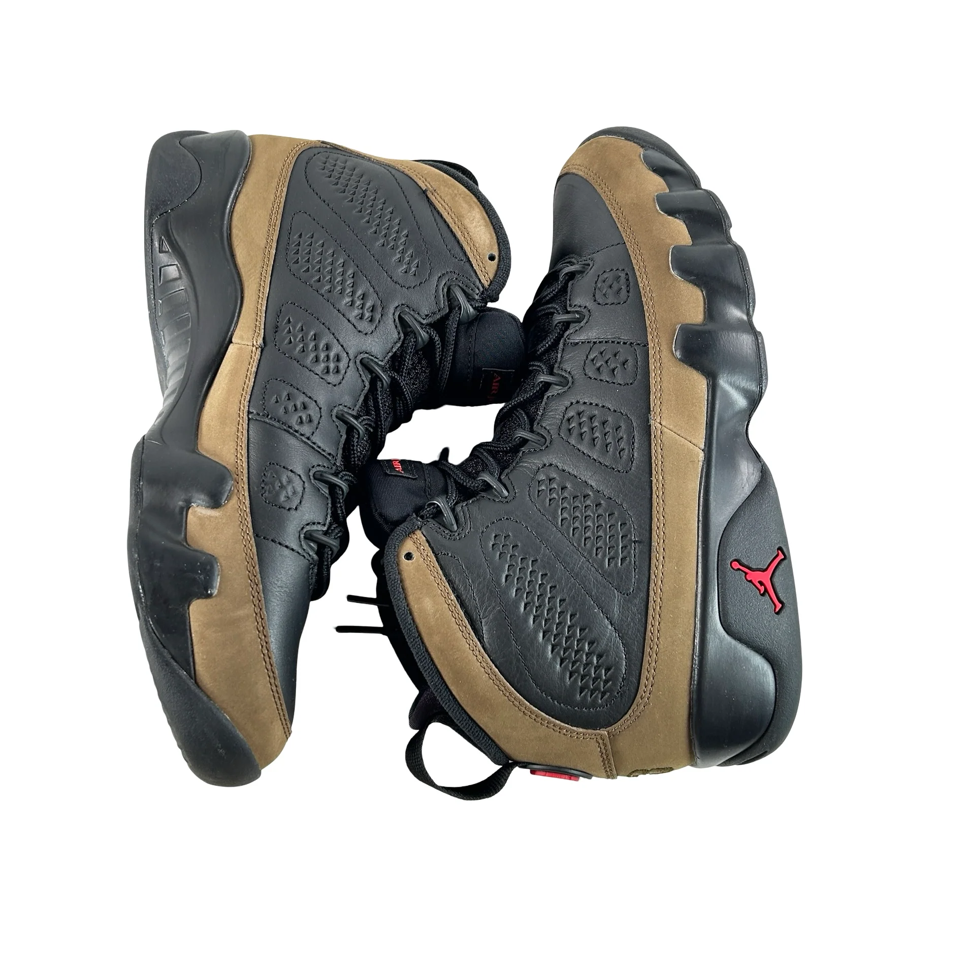 HV4794 030 Air Jordan 9 Retro Olive (2024) [USED] - 9 M (Used) (No Box) - Image 5