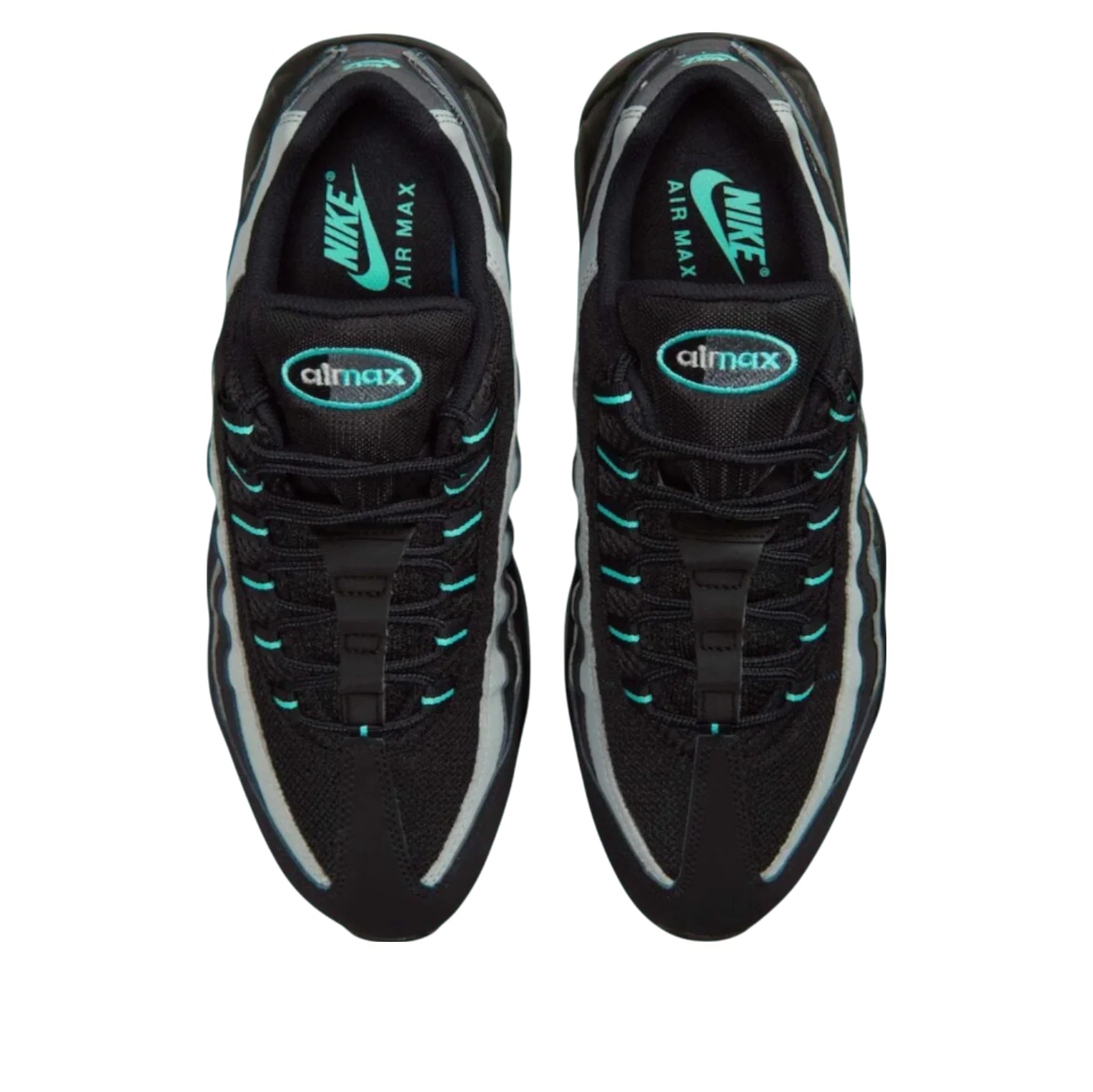 HV6062 001 Nike Air Max 95 Black Aurora Green - Image 3