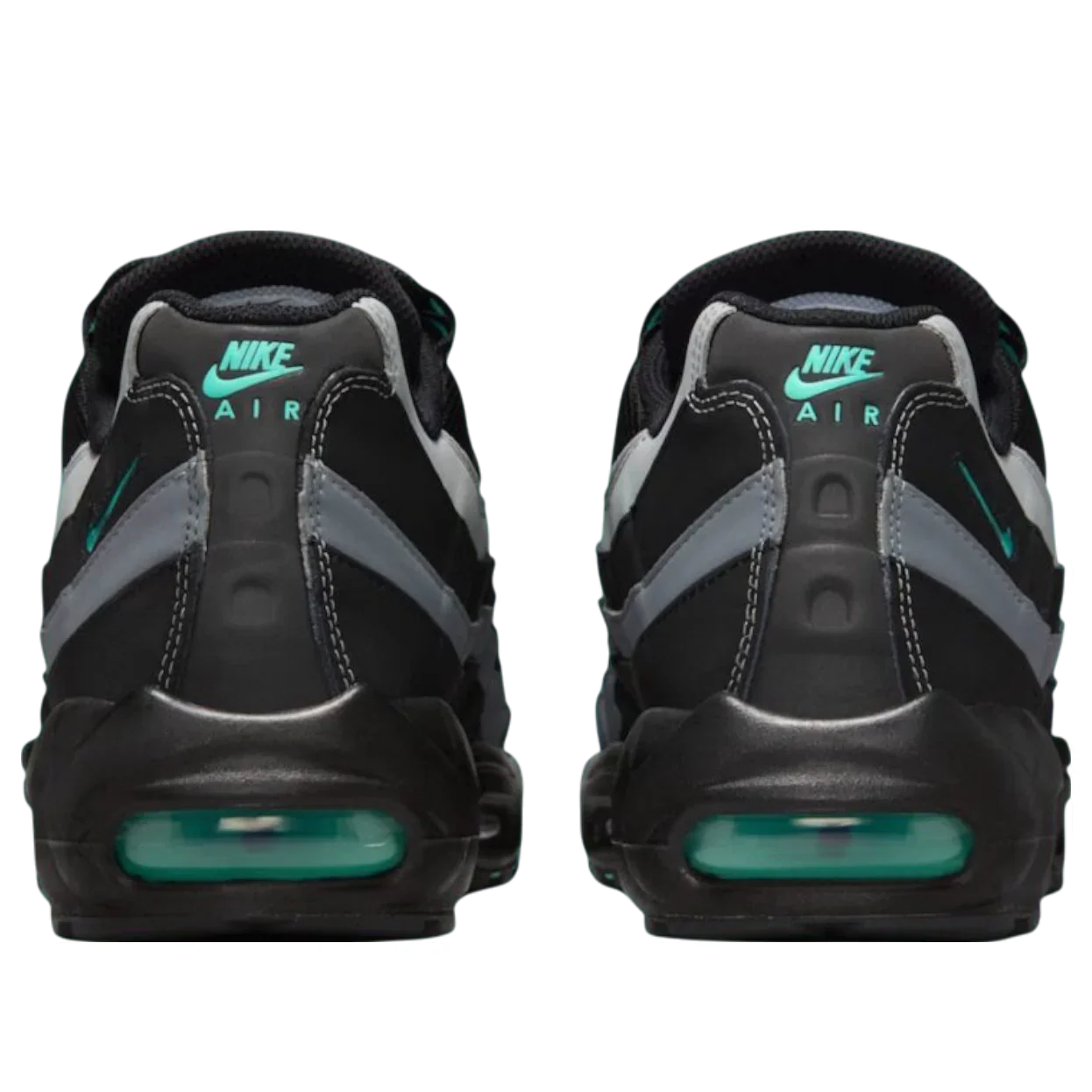 HV6062 001 Nike Air Max 95 Black Aurora Green - Image 4