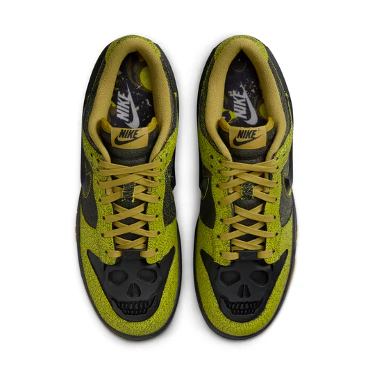 HV6103 300 Nike Dunk Low QS Halloween Skull [NO BOX] - Image 3