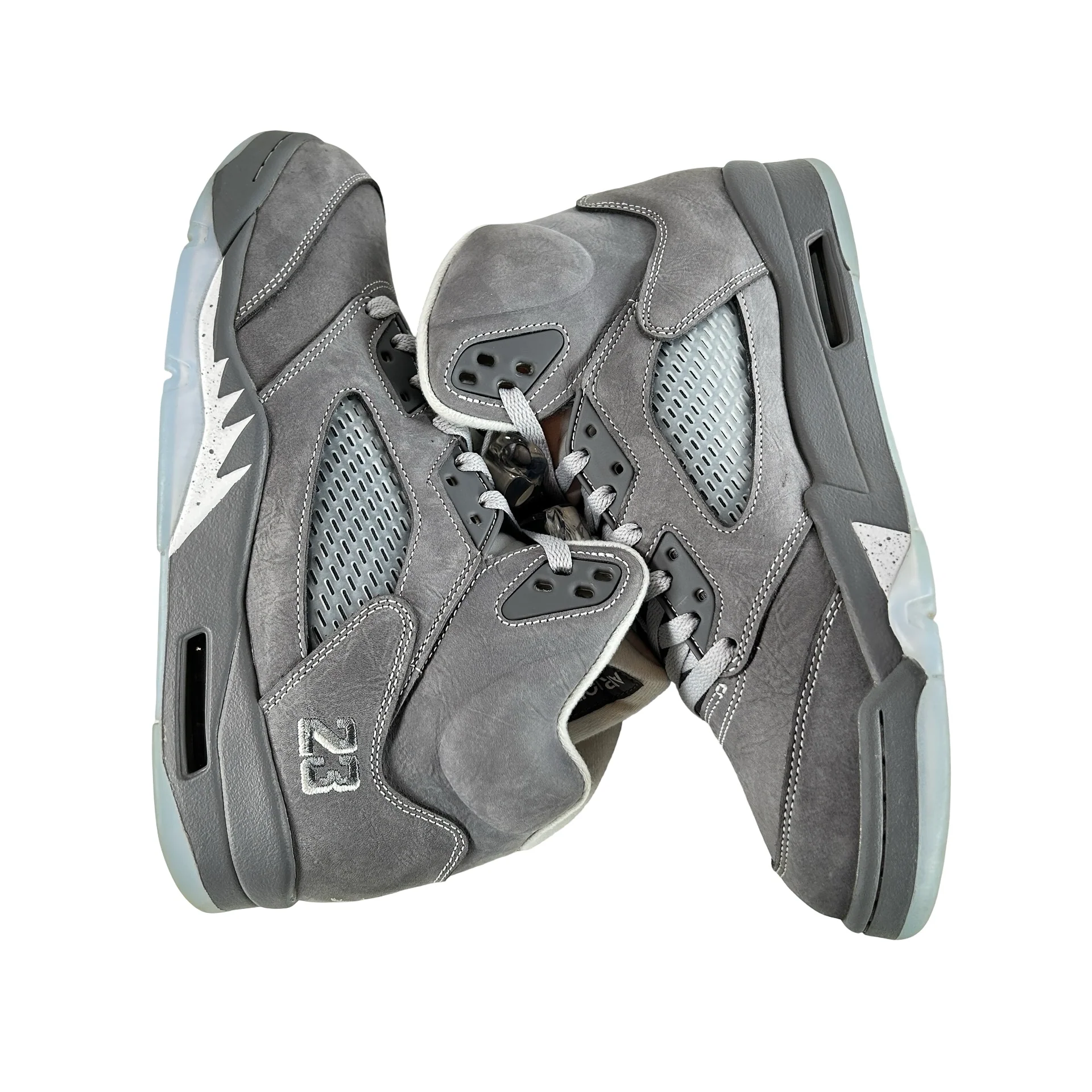 DD0587 002 Jordan 5 Retro Wolf Grey (2026) [USED] - 10 M (Used) - Image 4