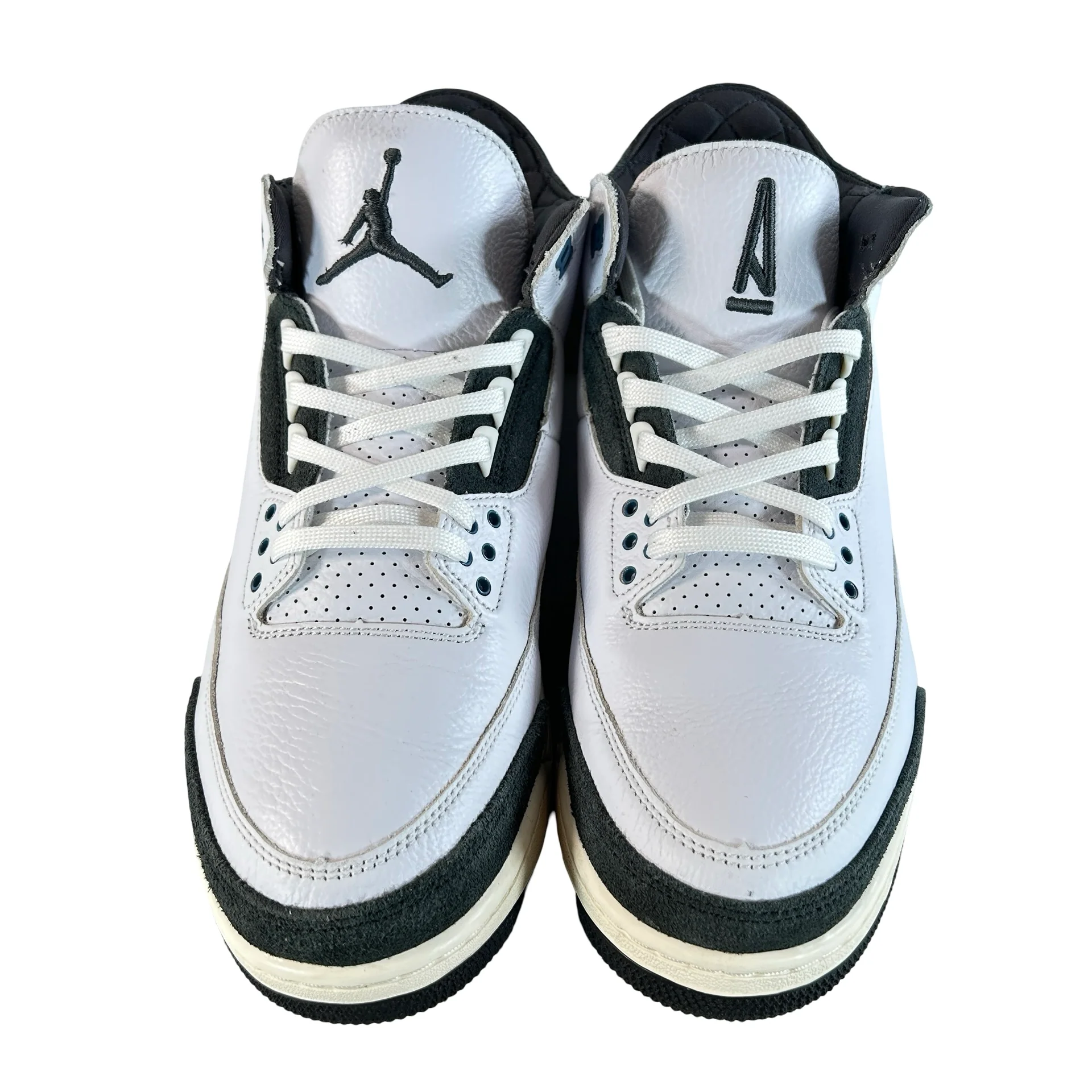 HV8571 100 Jordan 3 Retro OG SP A Ma Maniére Diffused Blue [USED] - 12 M (Used) (No Box) - Image 2