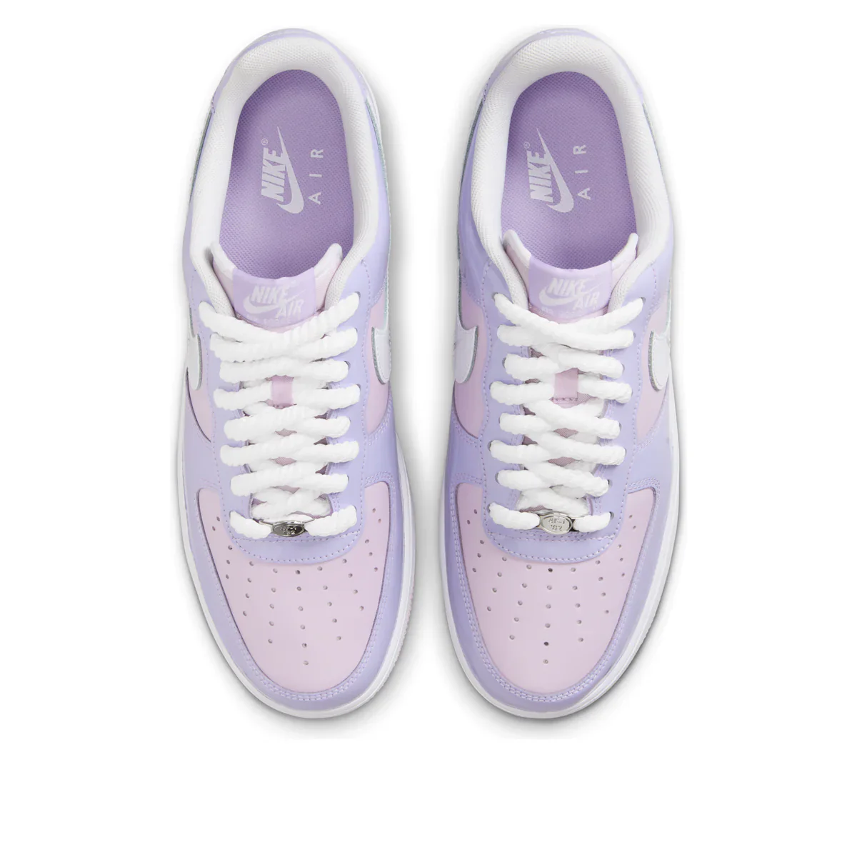 HV9405 500 Nike Air Force 1 Low '07 LV8 Hydrangeas Patent [REPLACE BOX] - Image 2