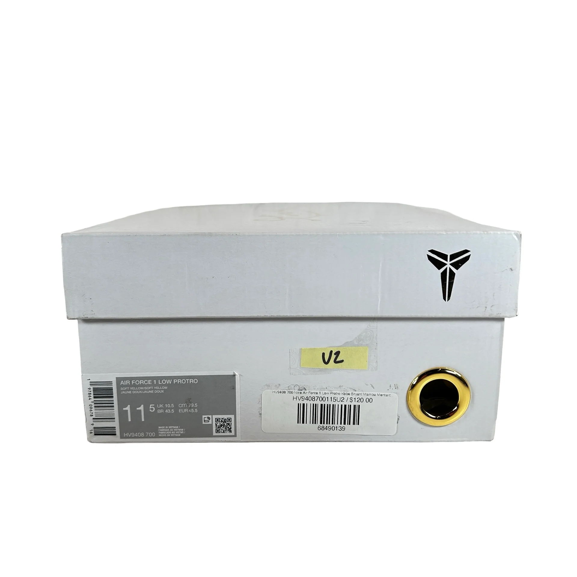 HV9408 700 Nike Air Force 1 Low Protro Kobe Bryant Mamba Mentality [USED] - 11.5 M (Used2) - Image 7