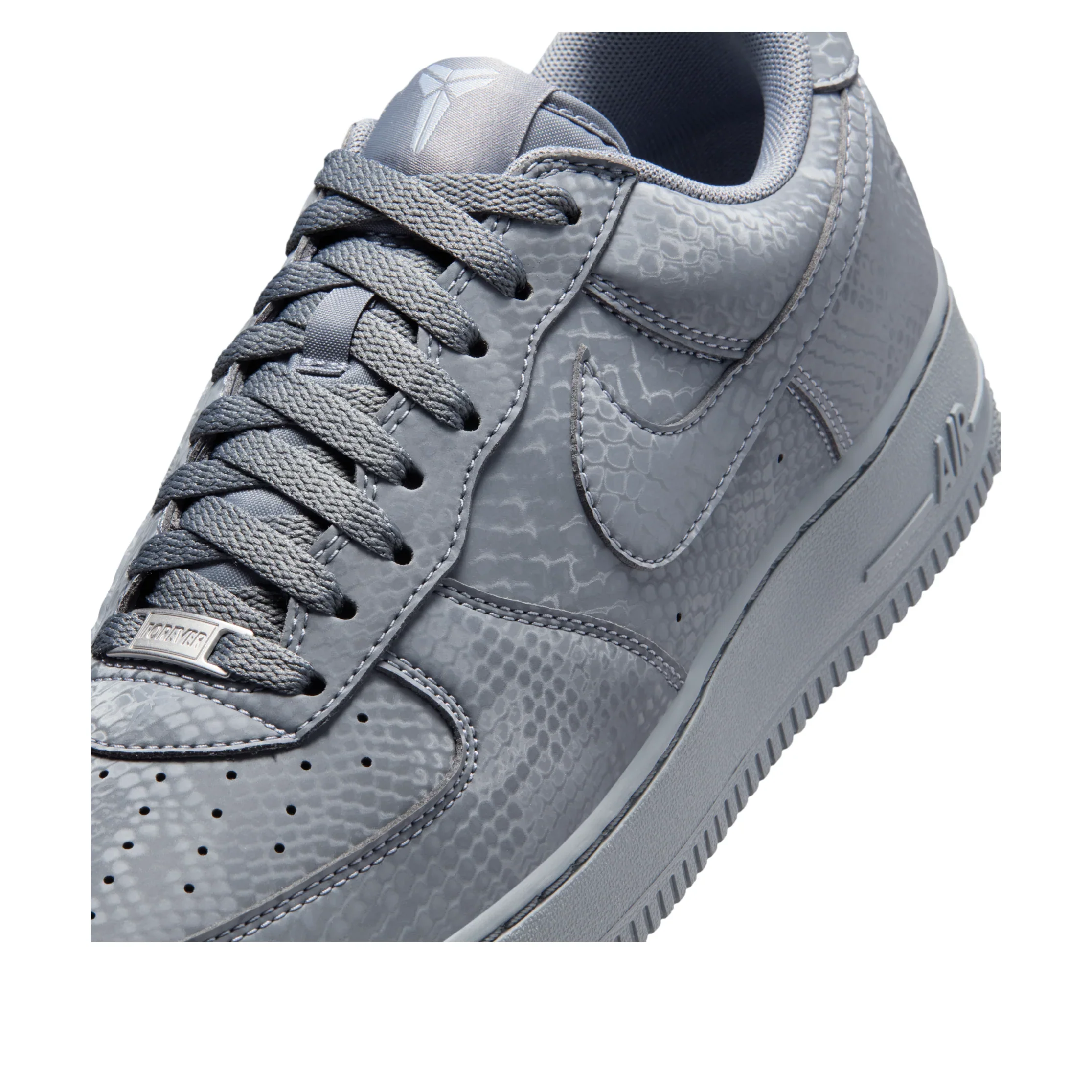 IB0018 004 Nike Air Force 1 Low Kobe Bryant Forever Cool Grey - Image 6