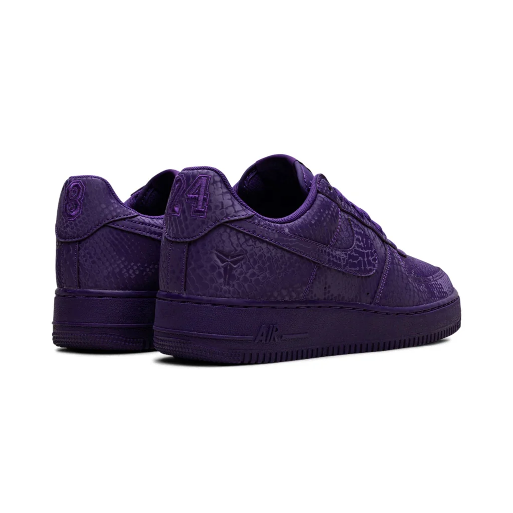 IB0018 500 Nike Air Force 1 Low Kobe Bryant Court Purple - Image 4