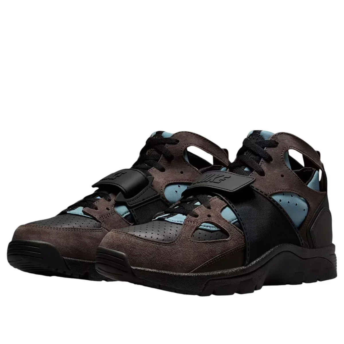 IB0497 001 Nike Air Trainer Huarache Baroque Brown Black - Image 2