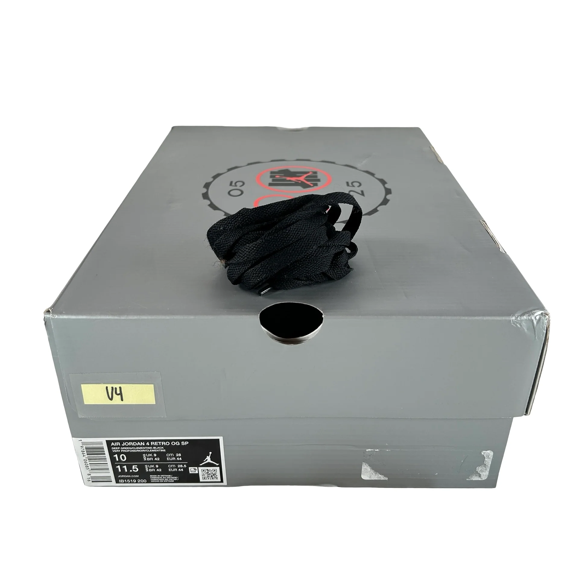 IB1519 200 Jordan 4 Retro OG SP Undefeated (2025) [USED] - 10 M (Used4) - Image 7
