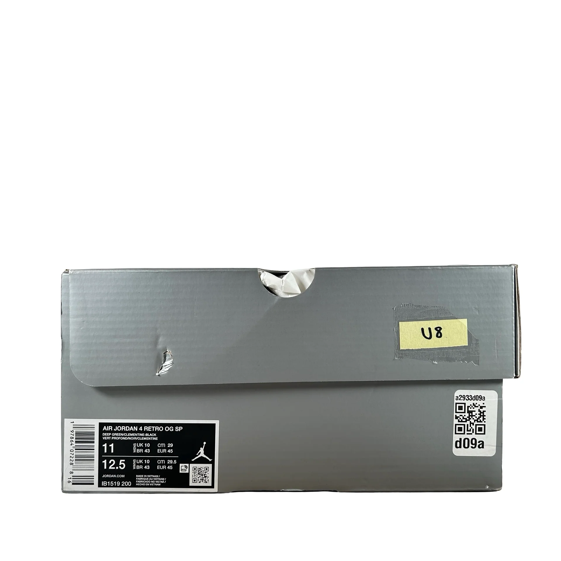 IB1519 200 Jordan 4 Retro OG SP Undefeated (2025) [USED] - 11 M (Used8) - Image 7