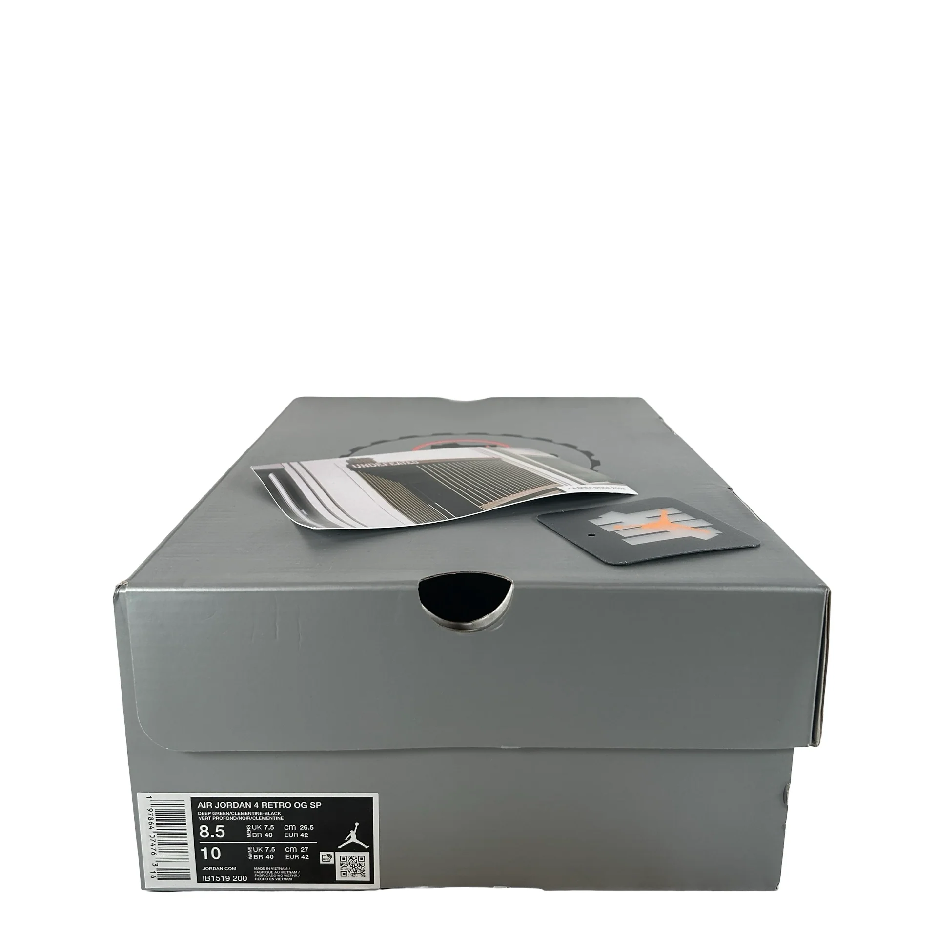 IB1519 200 Jordan 4 Retro OG SP Undefeated (2025) [USED] - 8.5 M (Used) - Image 7