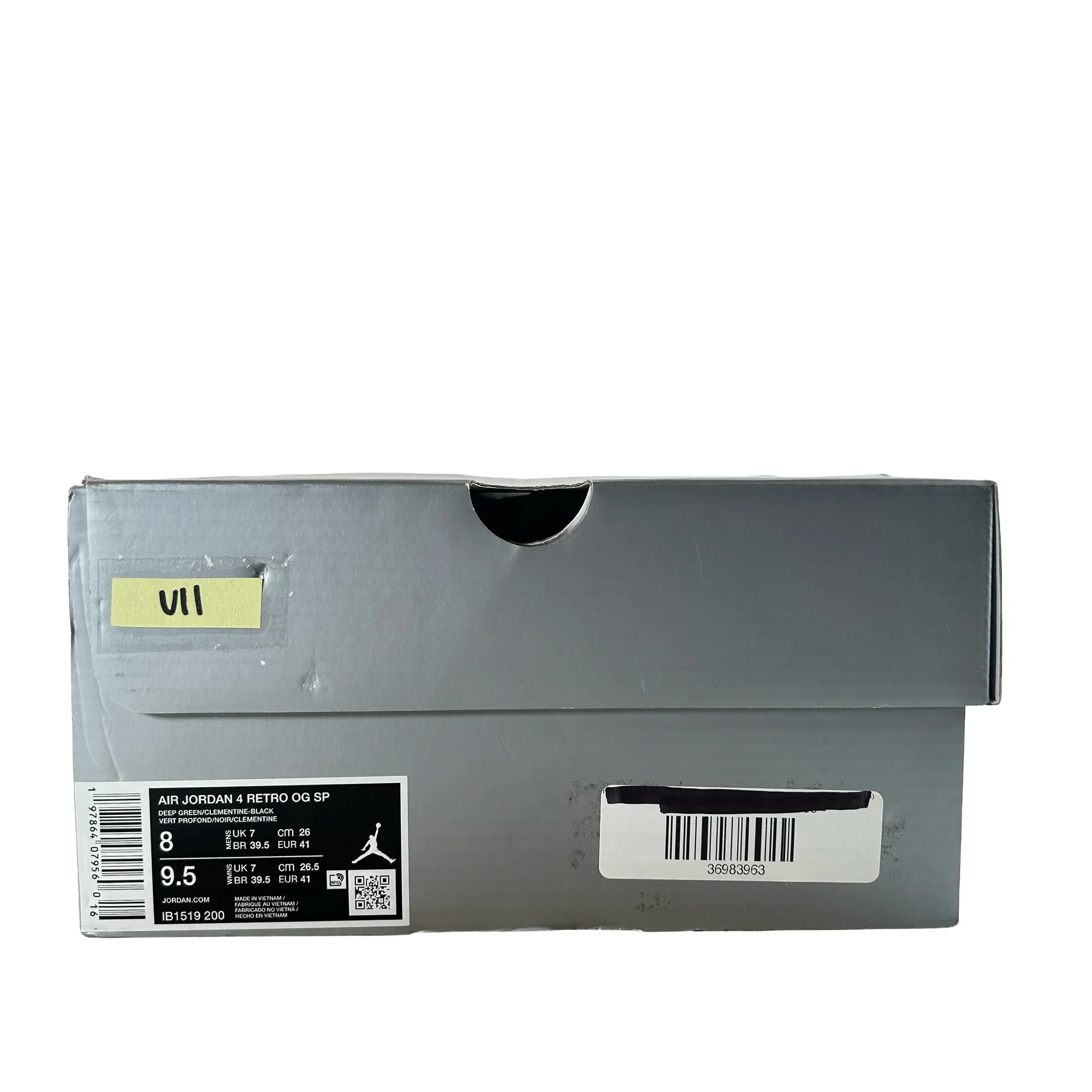 IB1519 200 Jordan 4 Retro OG SP Undefeated (2025) [USED] - 8 M (Used11) - Image 6