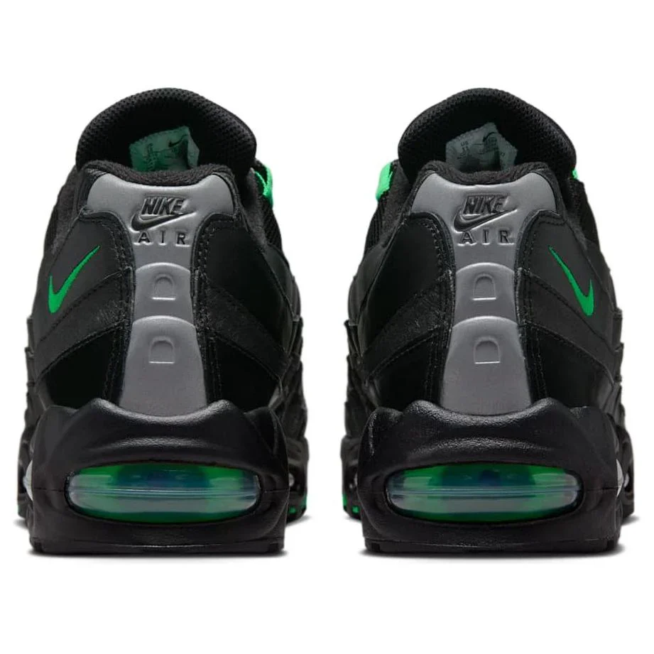 IB1667 002 Nike Air Max 95 OG Big Bubble Black Green Shock [NO BOX] - Image 5