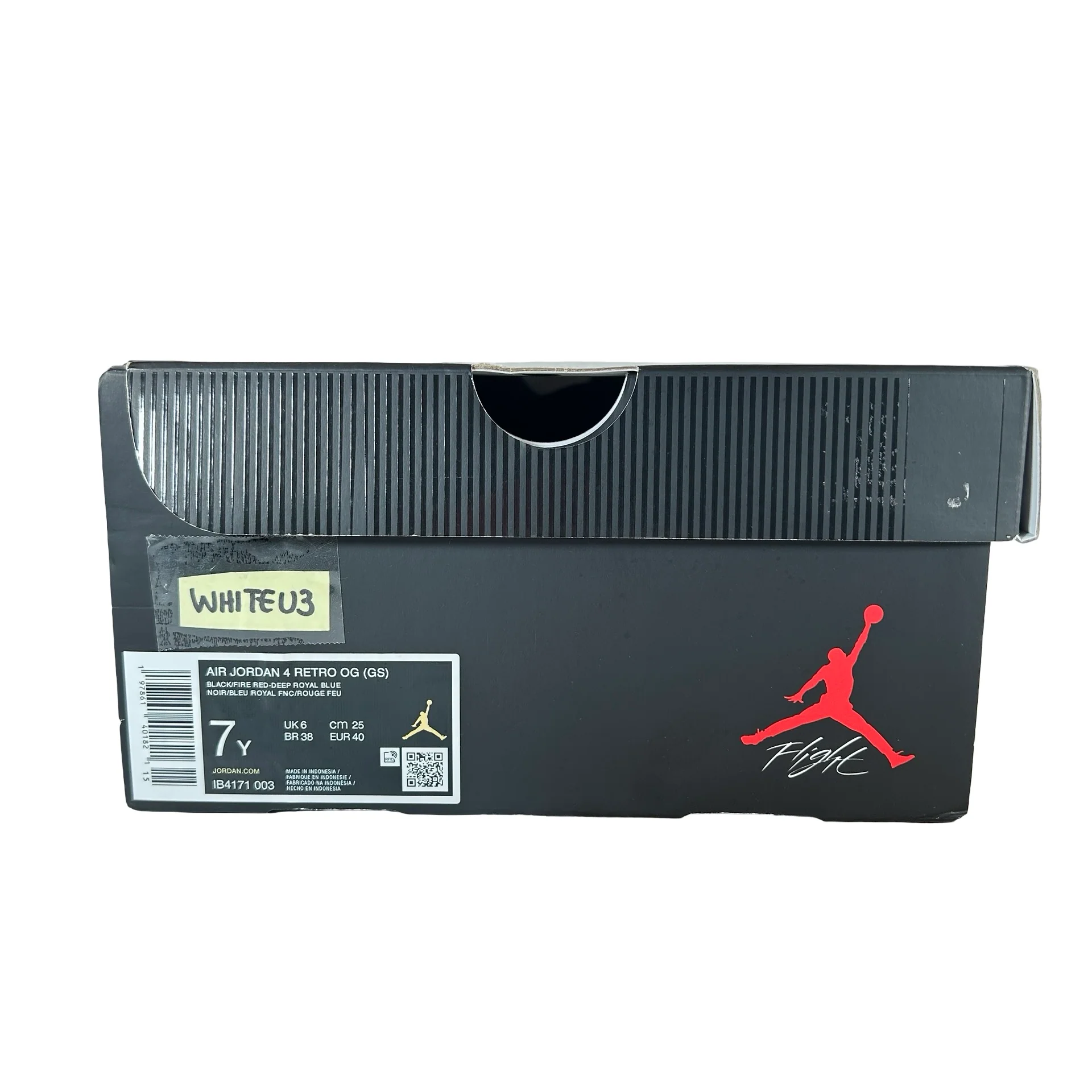 IB4171 003 Jordan 4 Retro Rare Air  (GS) [USED] - 7 Y (Used3) (White Lettering3) - Image 7