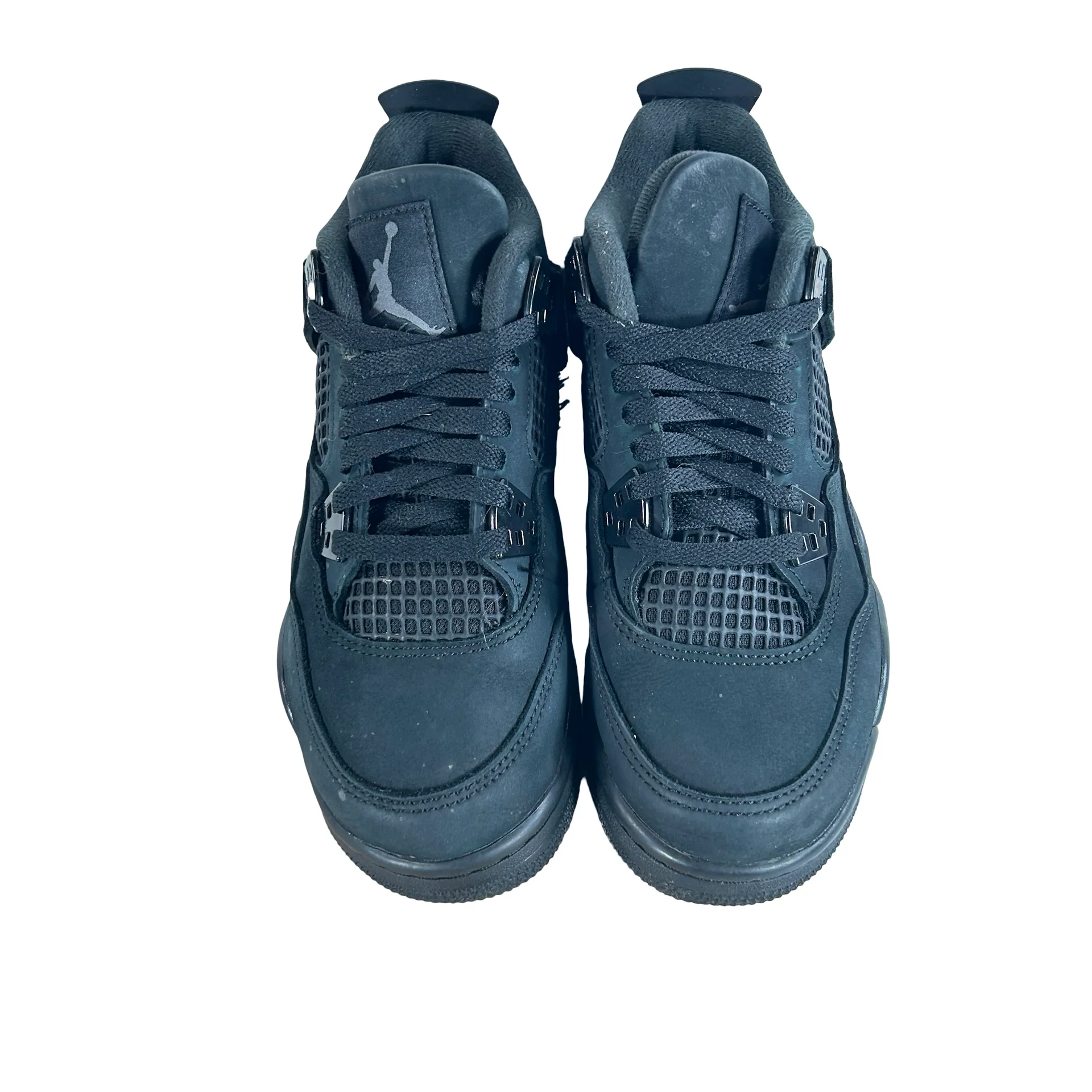 IB4171 010 Jordan 4 Retro Black Cat (2025) (GS) [USED] - 5 Y (Used) (No Box) - Image 2