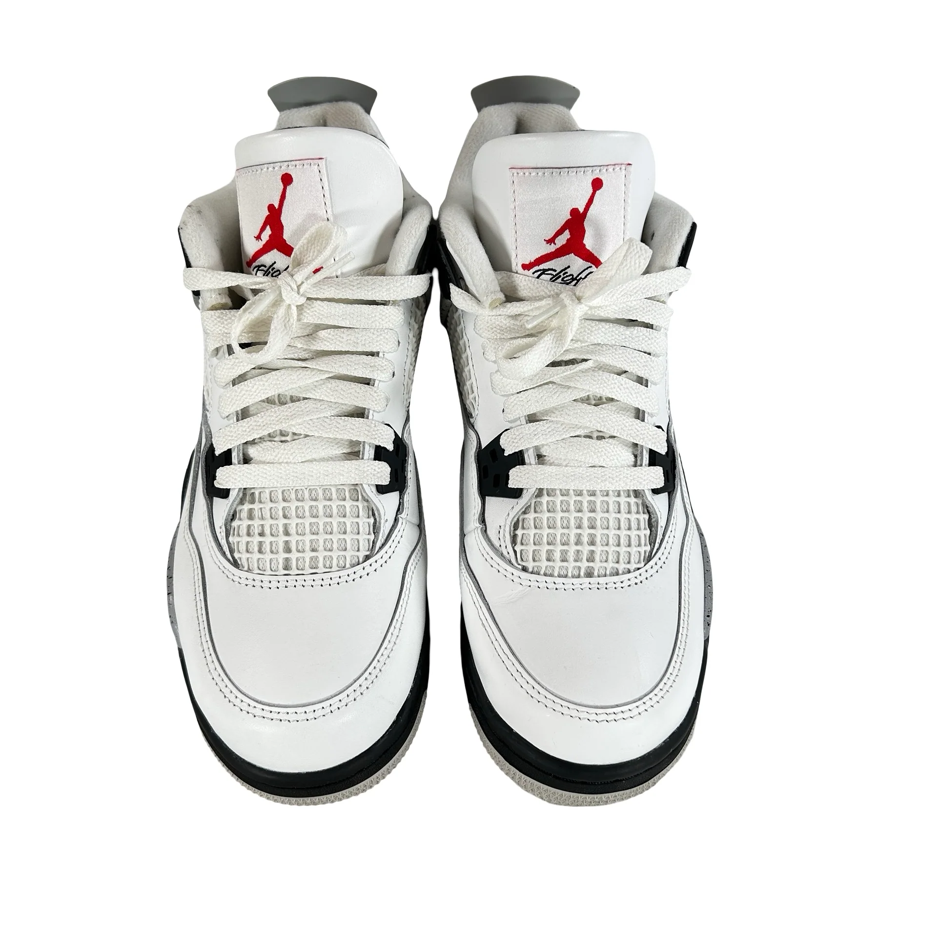 IB4171 100 Jordan 4 Retro White Cement (2025) (GS) [USED] - 6.5 Y (Used) - Image 2