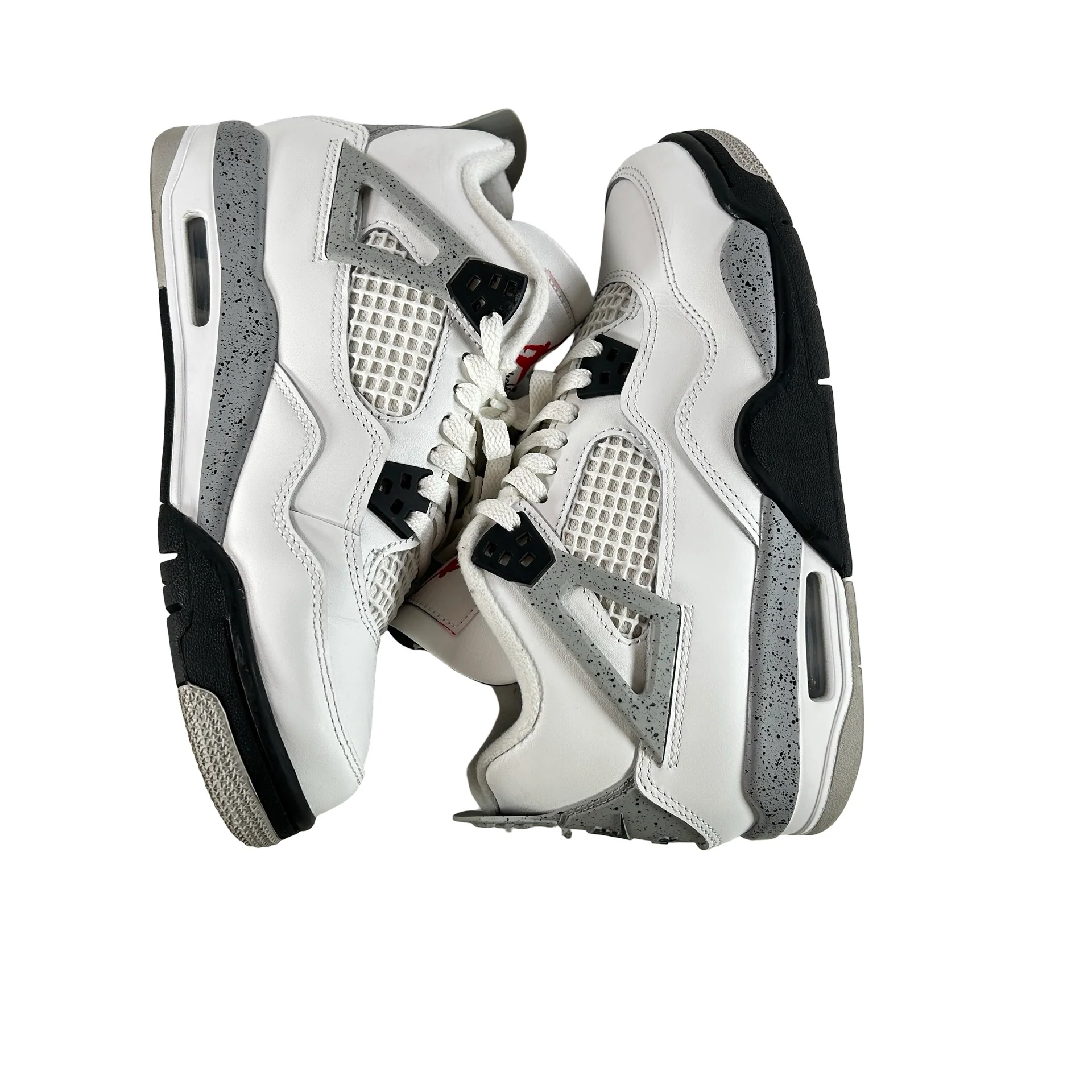 IB4171 100 Jordan 4 Retro White Cement (2025) (GS) [USED] - 6.5 Y (Used) - Image 5