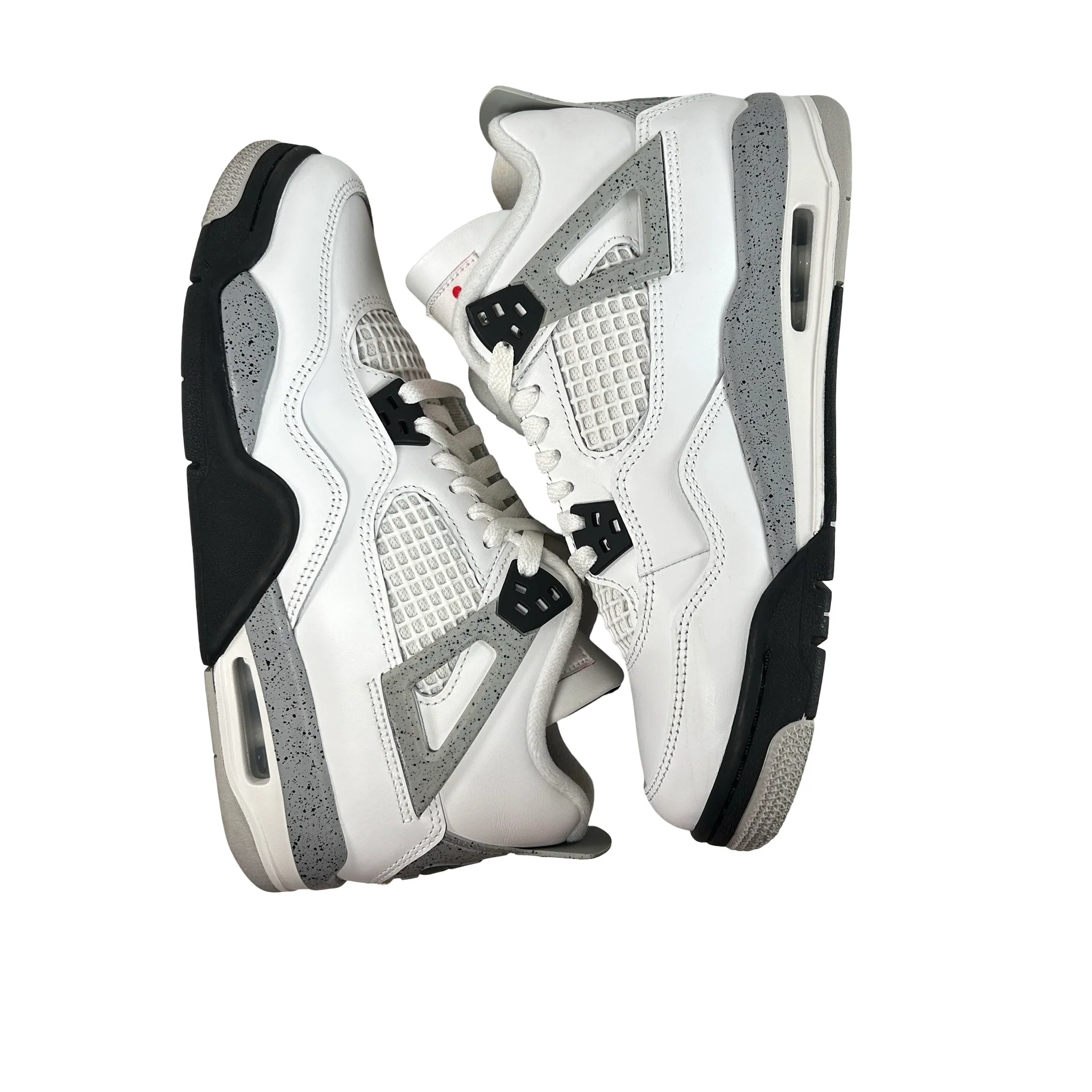 IB4171 100 Jordan 4 Retro White Cement (2025) (GS) [USED] - 7 Y (Used3) - Image 4