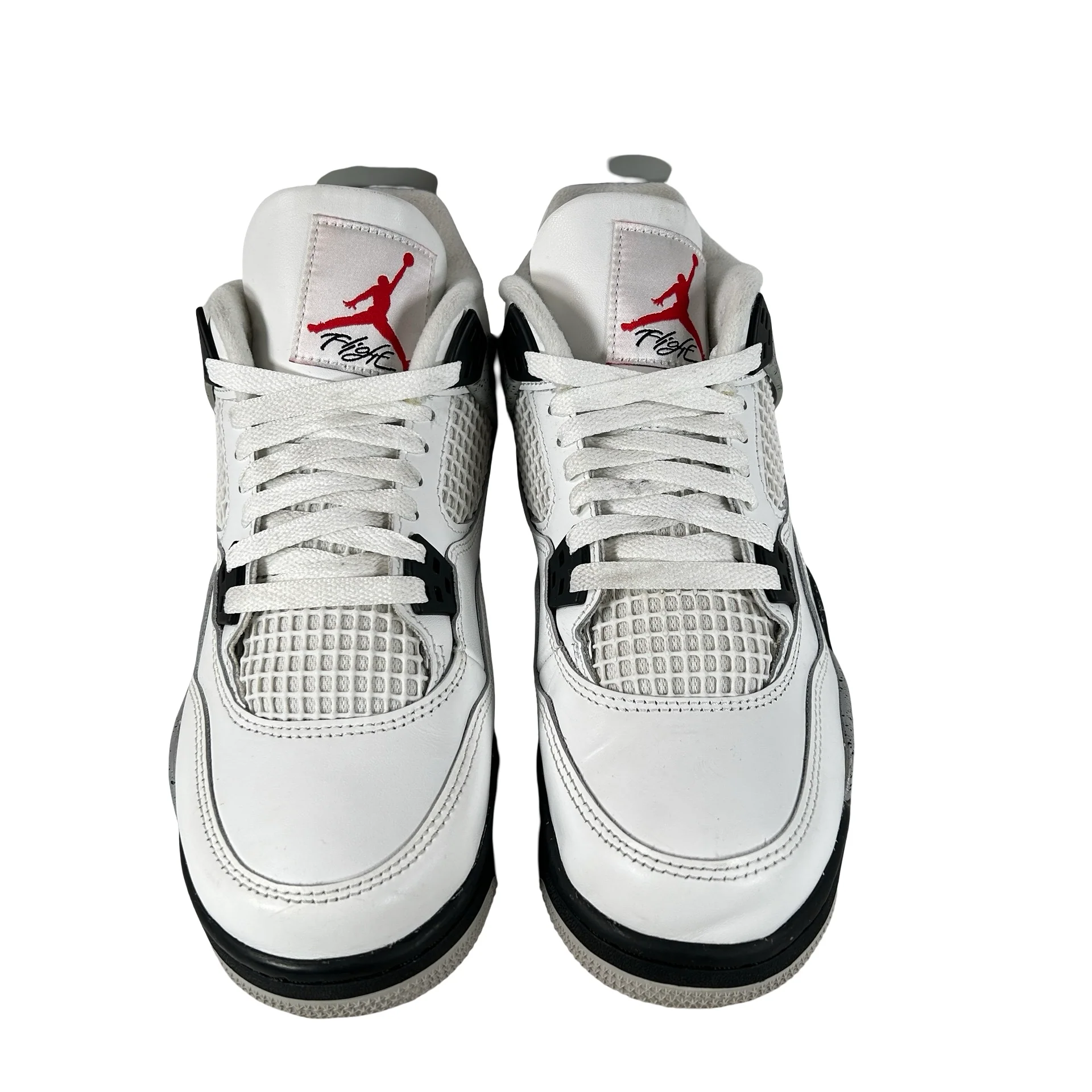 IB4171 100 Jordan 4 Retro White Cement (2025) (GS) [USED] - 7 Y (Used4) - Image 2