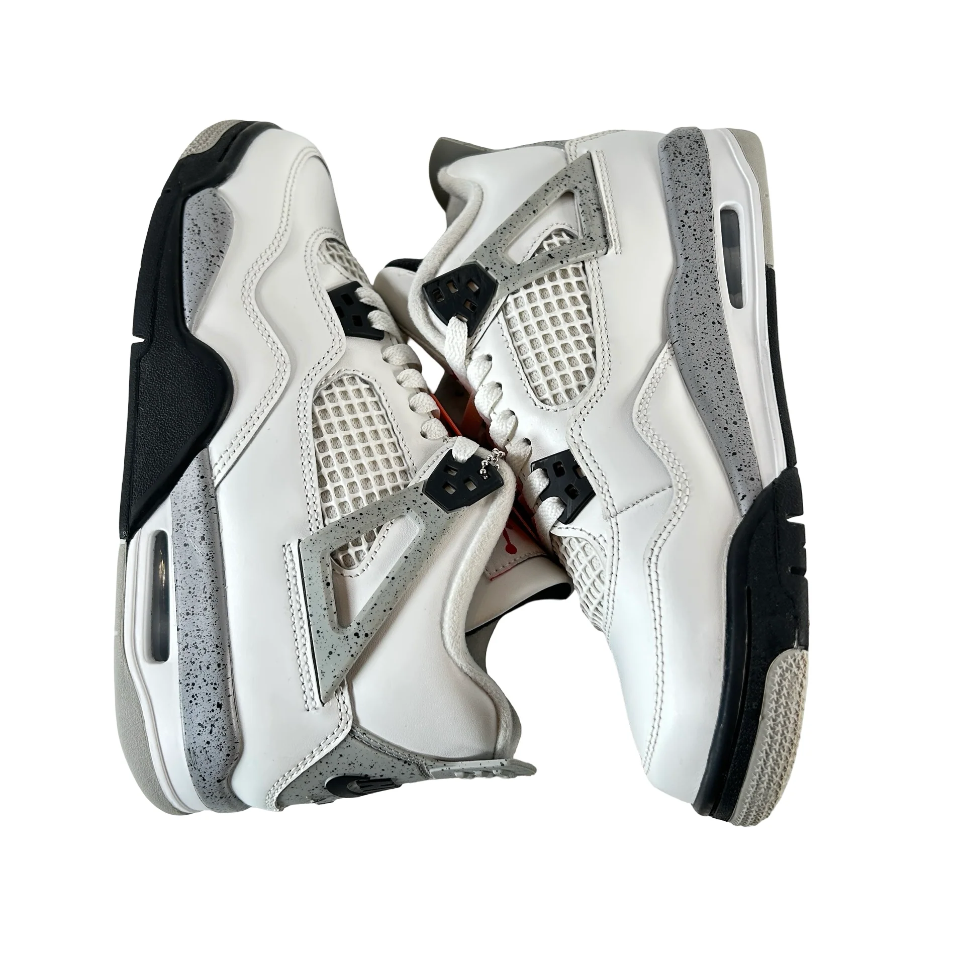 IB4171 100 Jordan 4 Retro White Cement (2025) (GS) [USED] - 7 Y (Used5) - Image 4