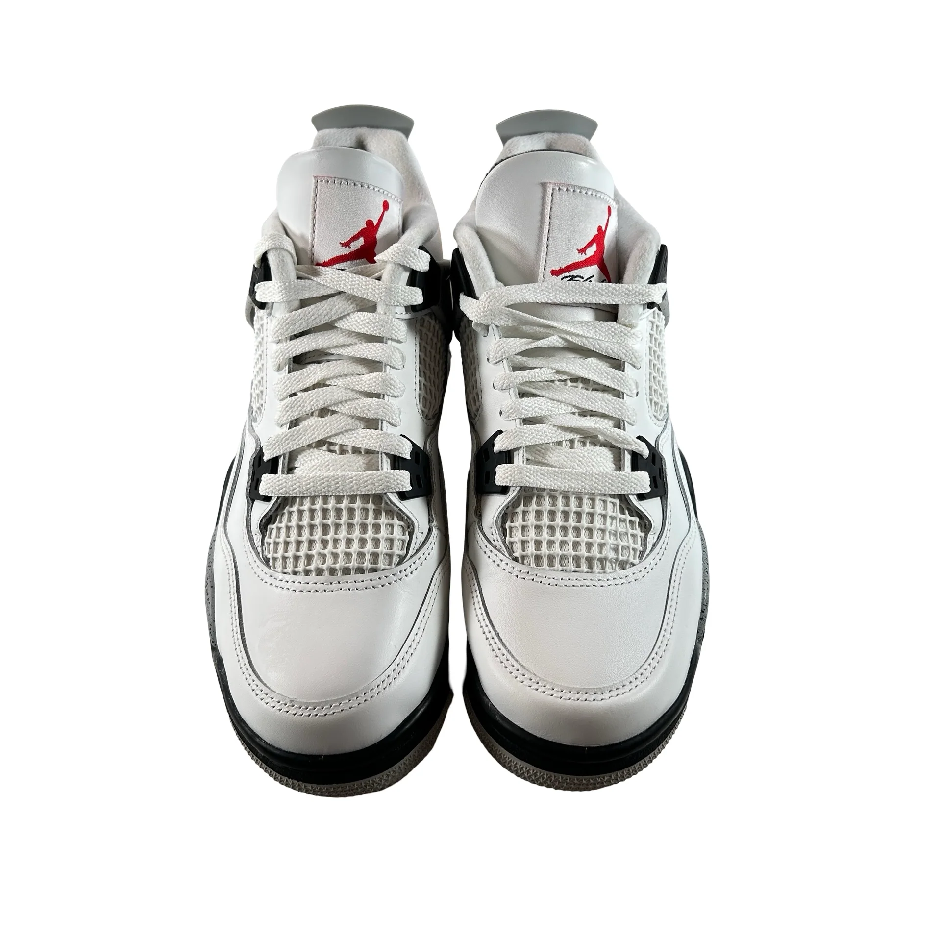 IB4171 100 Jordan 4 Retro White Cement (2025) (GS) [USED] - 7 Y (Used8) - Image 2