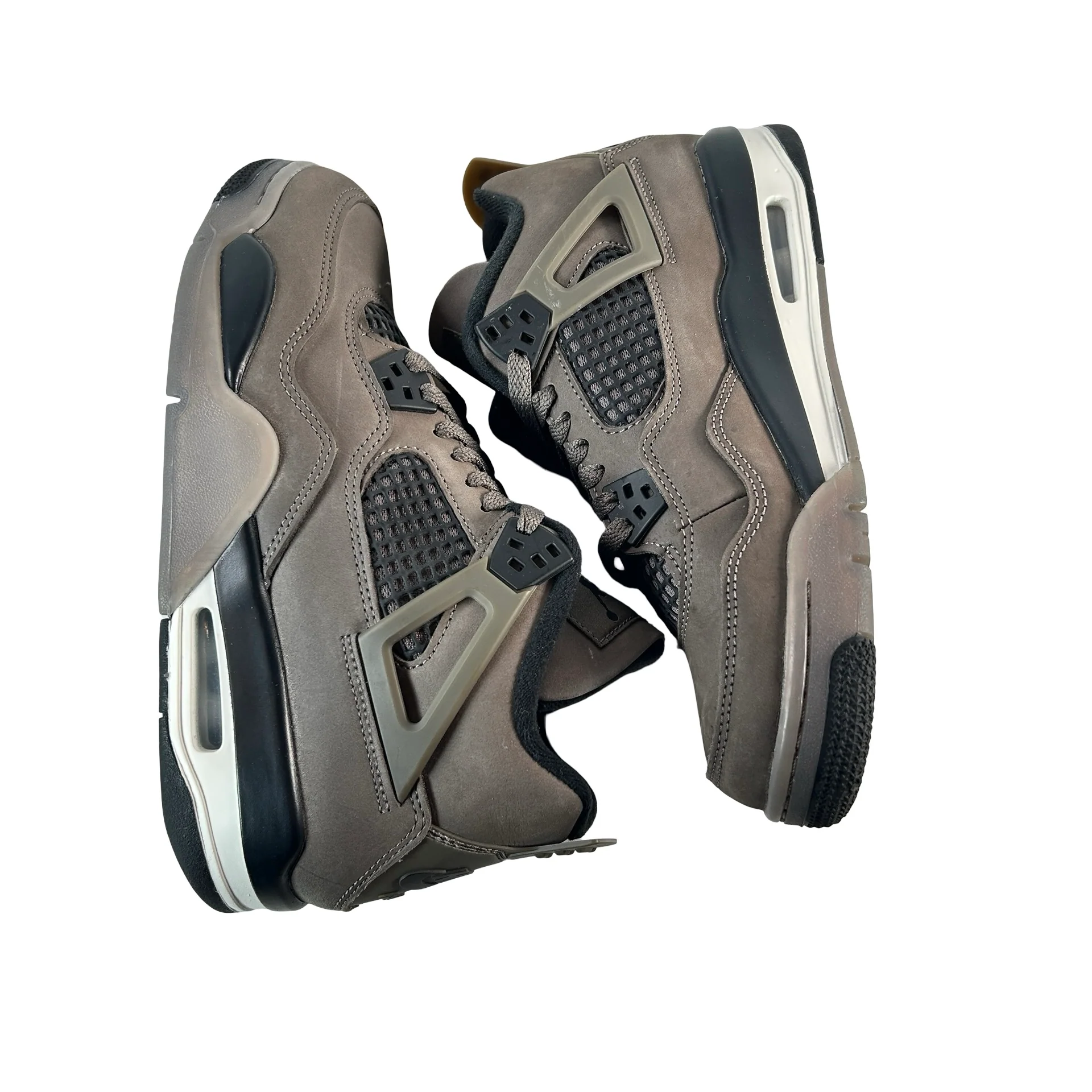 IB4171 200 Jordan 4 Retro OG Cave Stone (GS) [USED] - 7 Y (Used) - Image 4