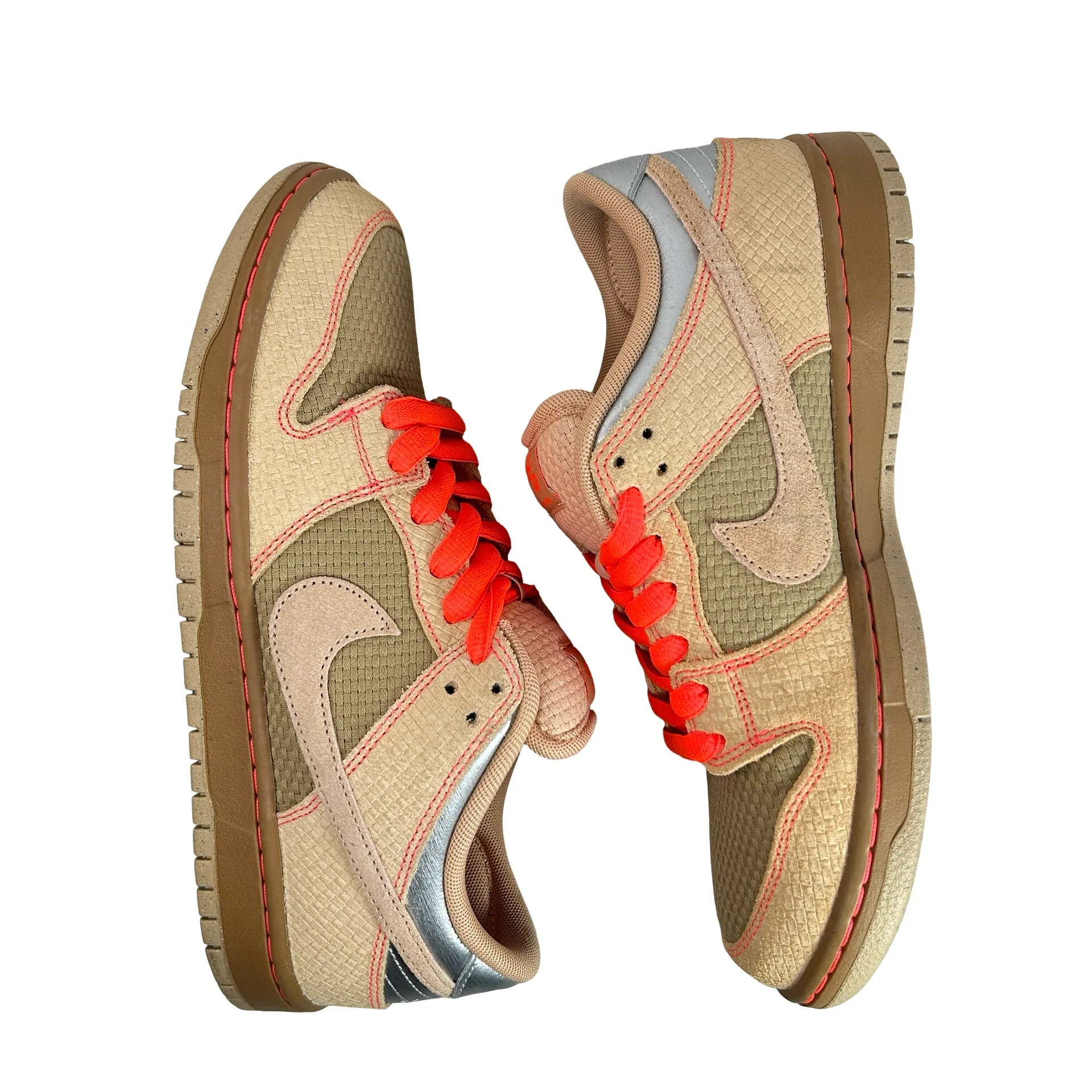 IB6206 701 Nike SB Dunk Low Pro Songkran [USED] - 9 M (Used) (No Box) - Image 4