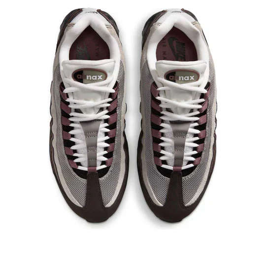 IB6396 200 Nike Air Max 95 OG Big Bubble Velvet Brown (Women's) - Image 4