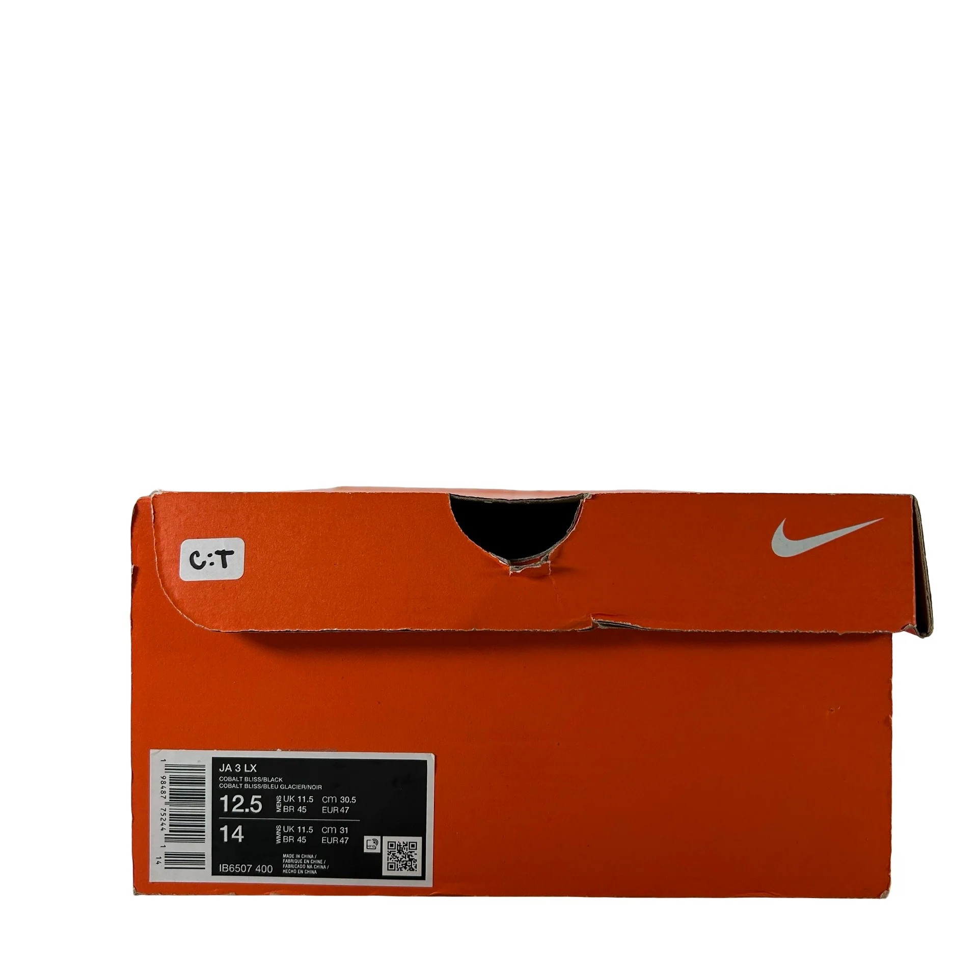 IB6507 400 Nike Ja 3 All-Star Warning Label [REPLACE BOX] - Image 7