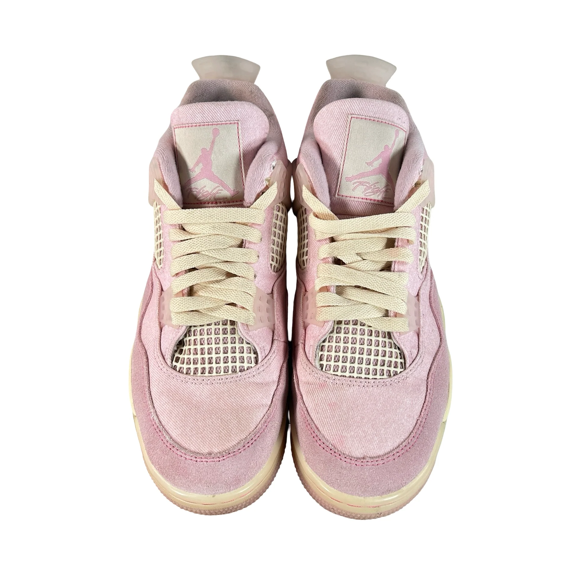 IB6716 600 Air Jordan 4 Retro Iced Carmine (Women's) [USED] - 10.5 W (Used) - Image 2