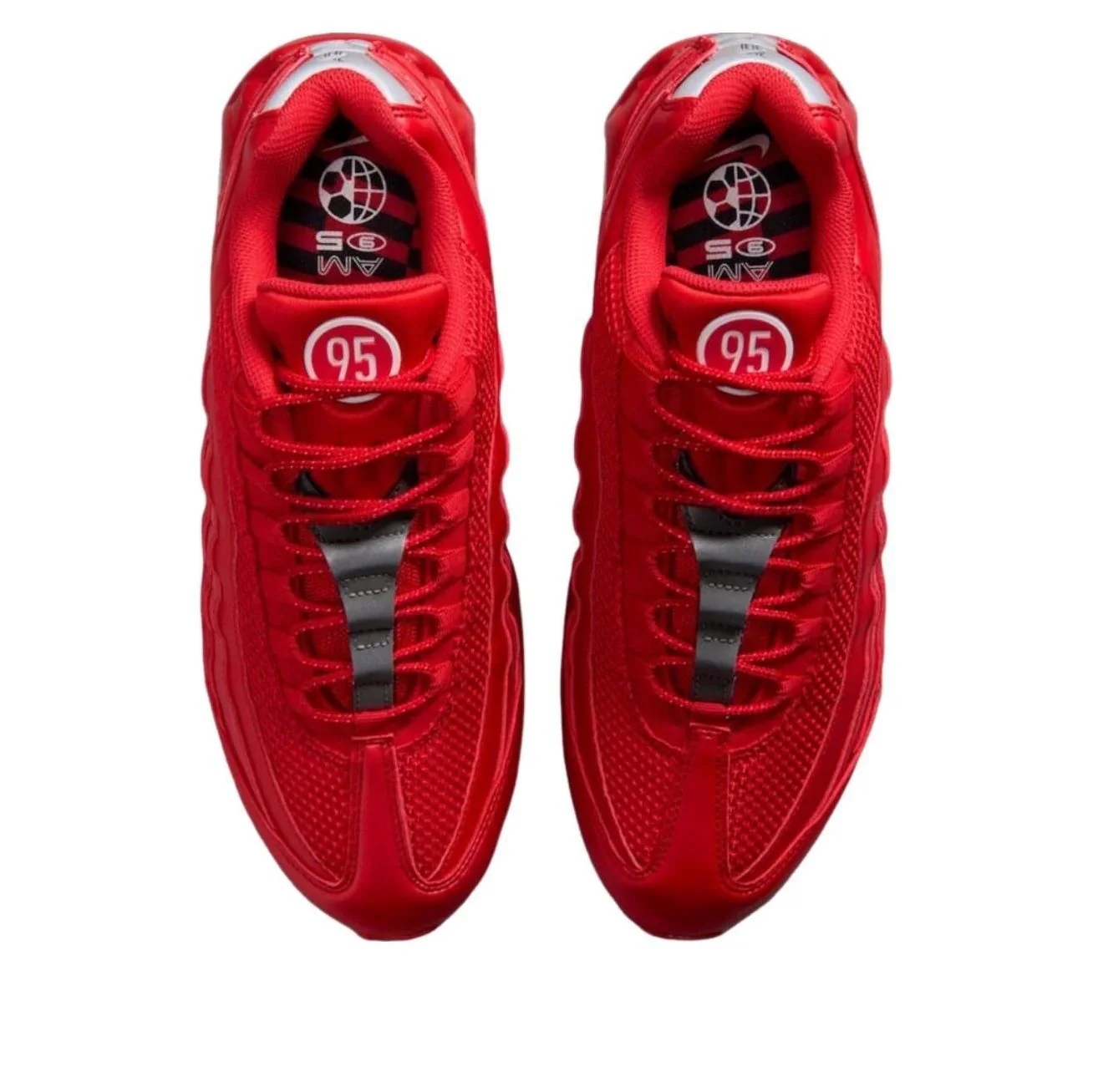 IB6830 602 Nike Air Max 95 SE Big Bubble Total 90 University Red - Image 3