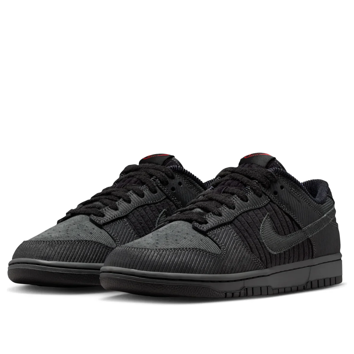 IB7746 001 Nike Dunk Low Retro Premium Black Corduroy - Image 2