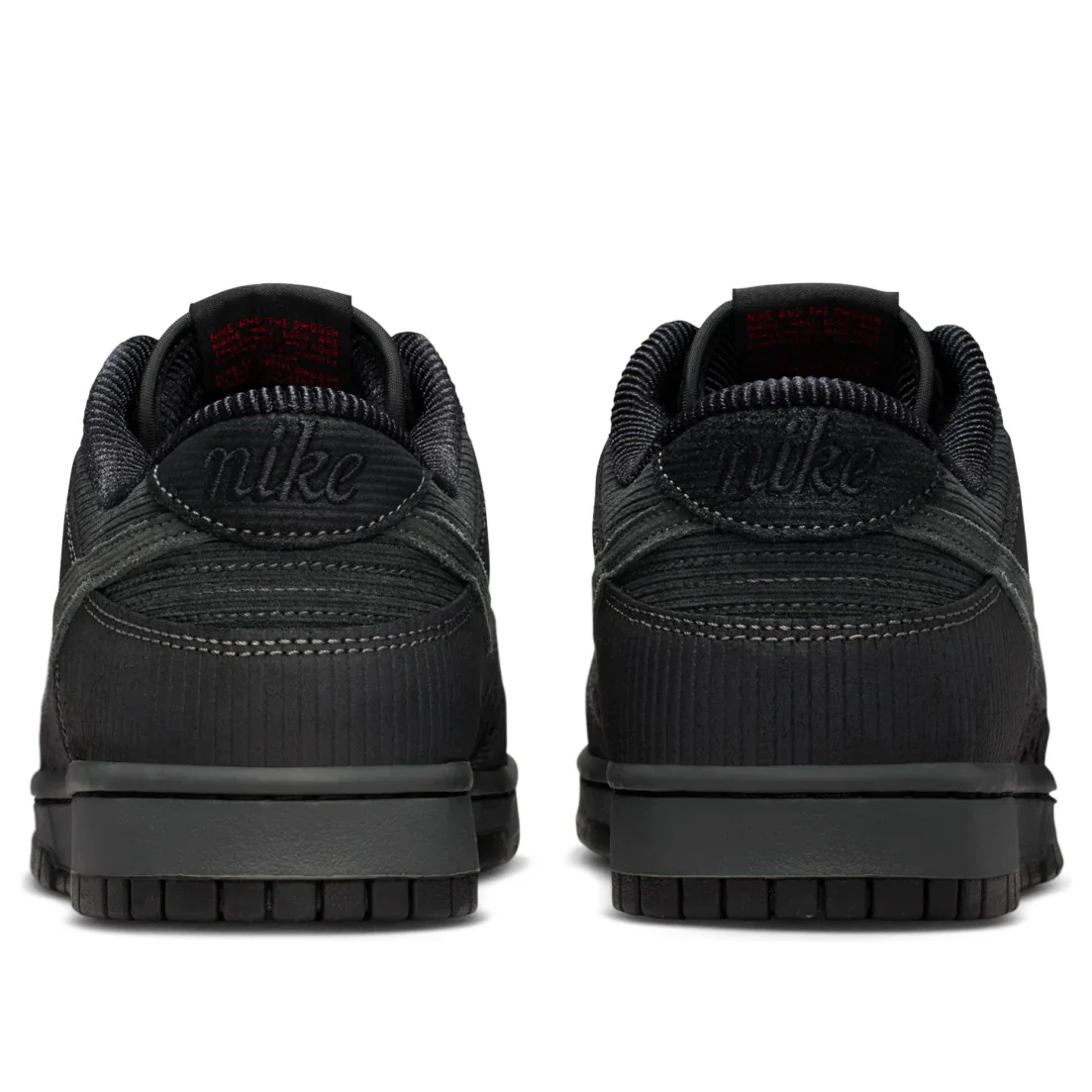 IB7746 001 Nike Dunk Low Retro Premium Black Corduroy - Image 5