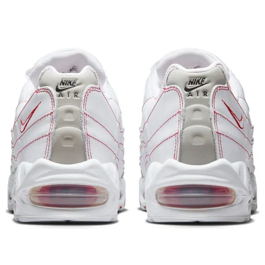 IB7936 100 Nike Air Max 95 OG Big Bubble White University Red - Image 5