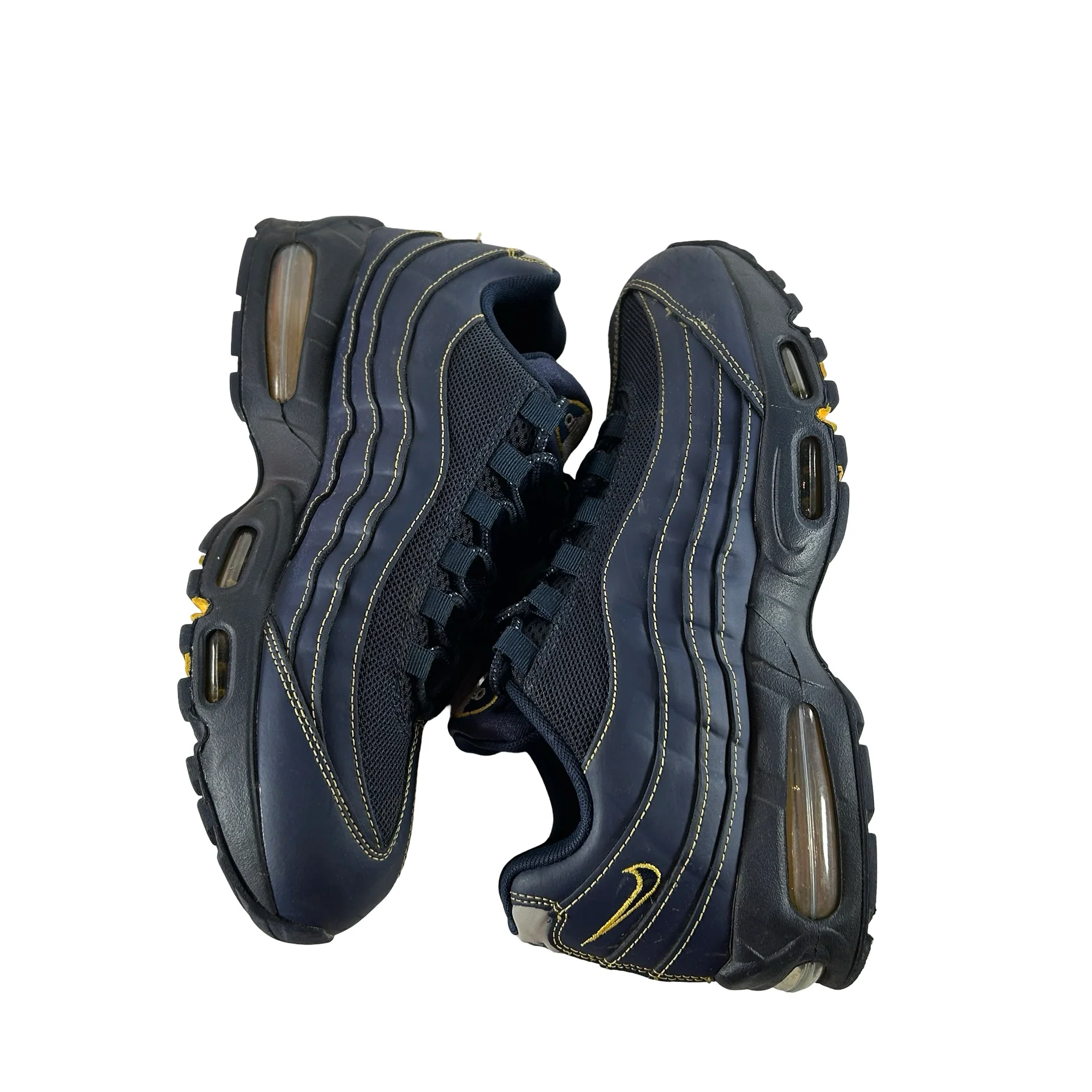 IB7936 400 Nike Air Max 95 OG Big Bubble Michigan [USED] - 10 M (Used) - Image 4