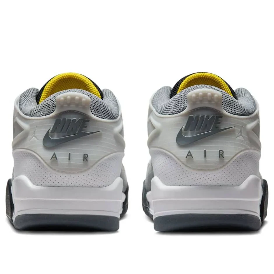 IB8052 100 Jordan 4 RM Premium White Black Smoke Grey Fire Red - Image 5