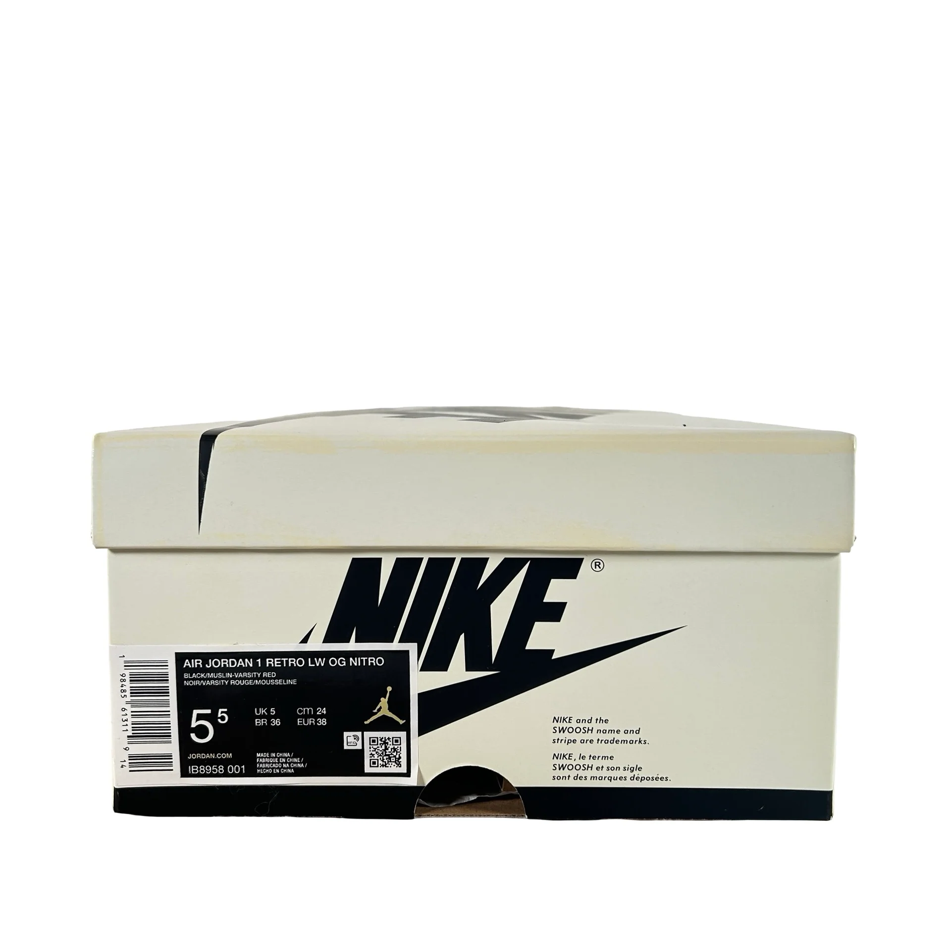 IB8958 001 Jordan 1 Retro Low OG Nigel Sylvester Nitro Better With Time [USED] - 5.5 M (Used) - Image 7