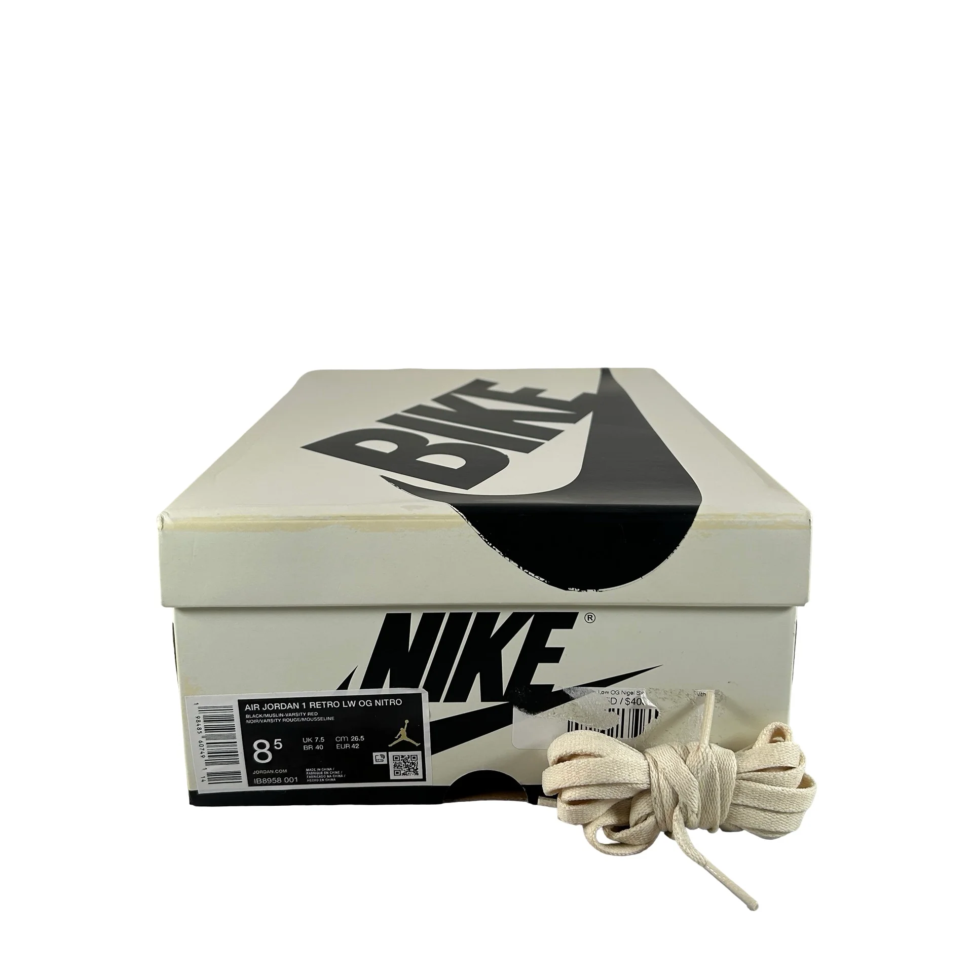 IB8958 001 Jordan 1 Retro Low OG Nigel Sylvester Nitro Better With Time [USED] - 8.5 M (Used) - Image 7