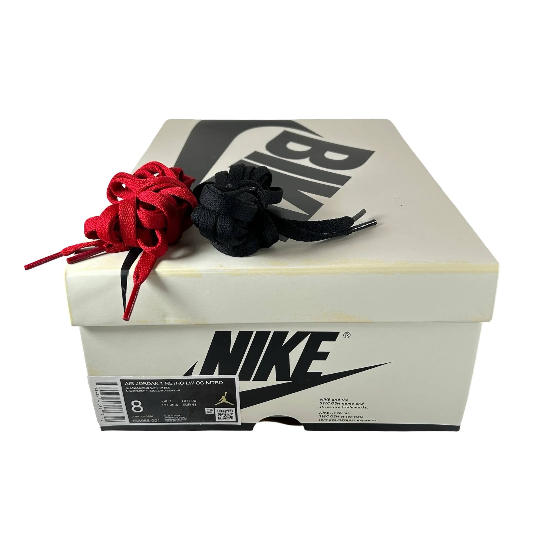 IB8958 001 Jordan 1 Retro Low OG Nigel Sylvester Nitro Better With Time [USED] - 8 M (Used) - Image 7