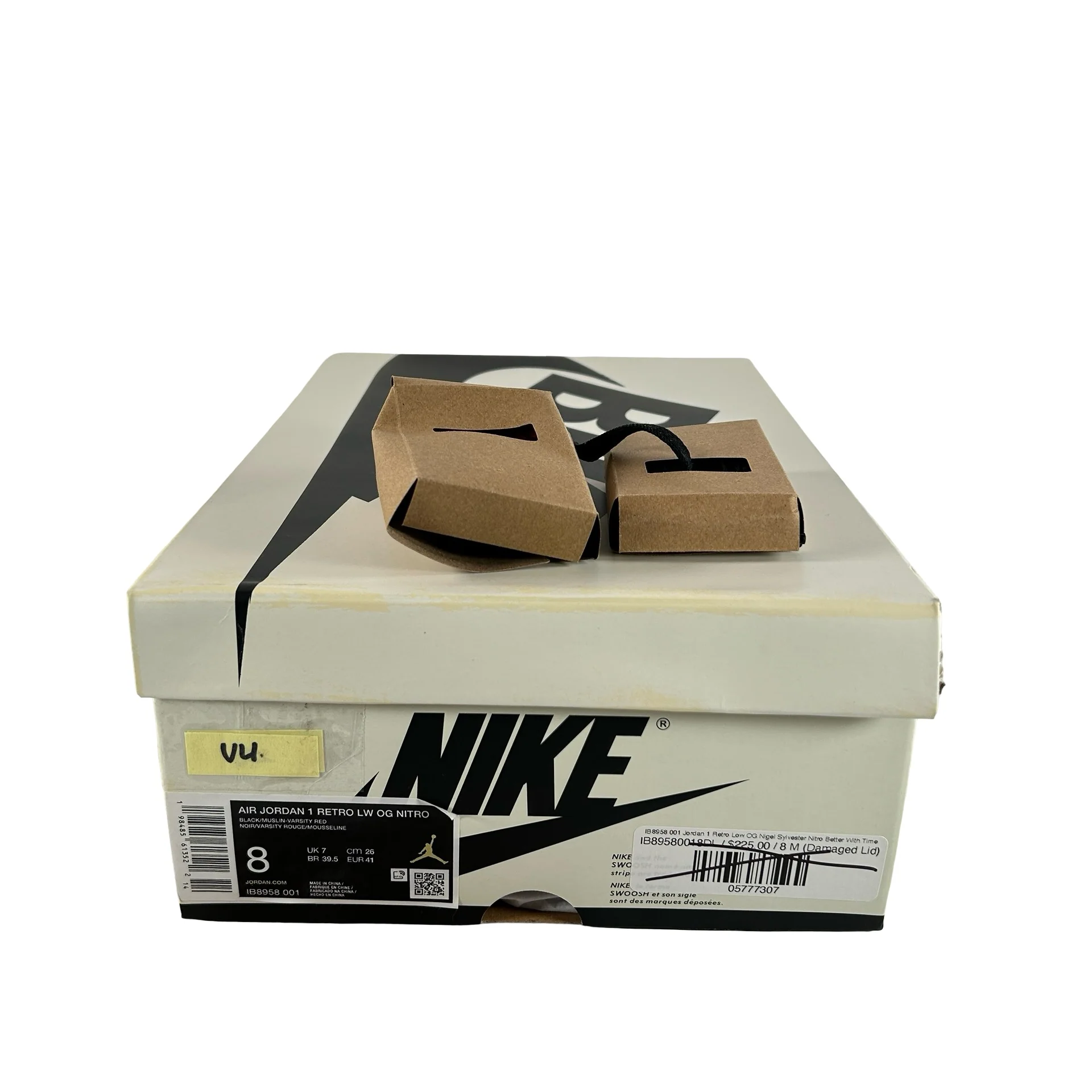 IB8958 001 Jordan 1 Retro Low OG Nigel Sylvester Nitro Better With Time [USED] - 8 M (Used4) - Image 7