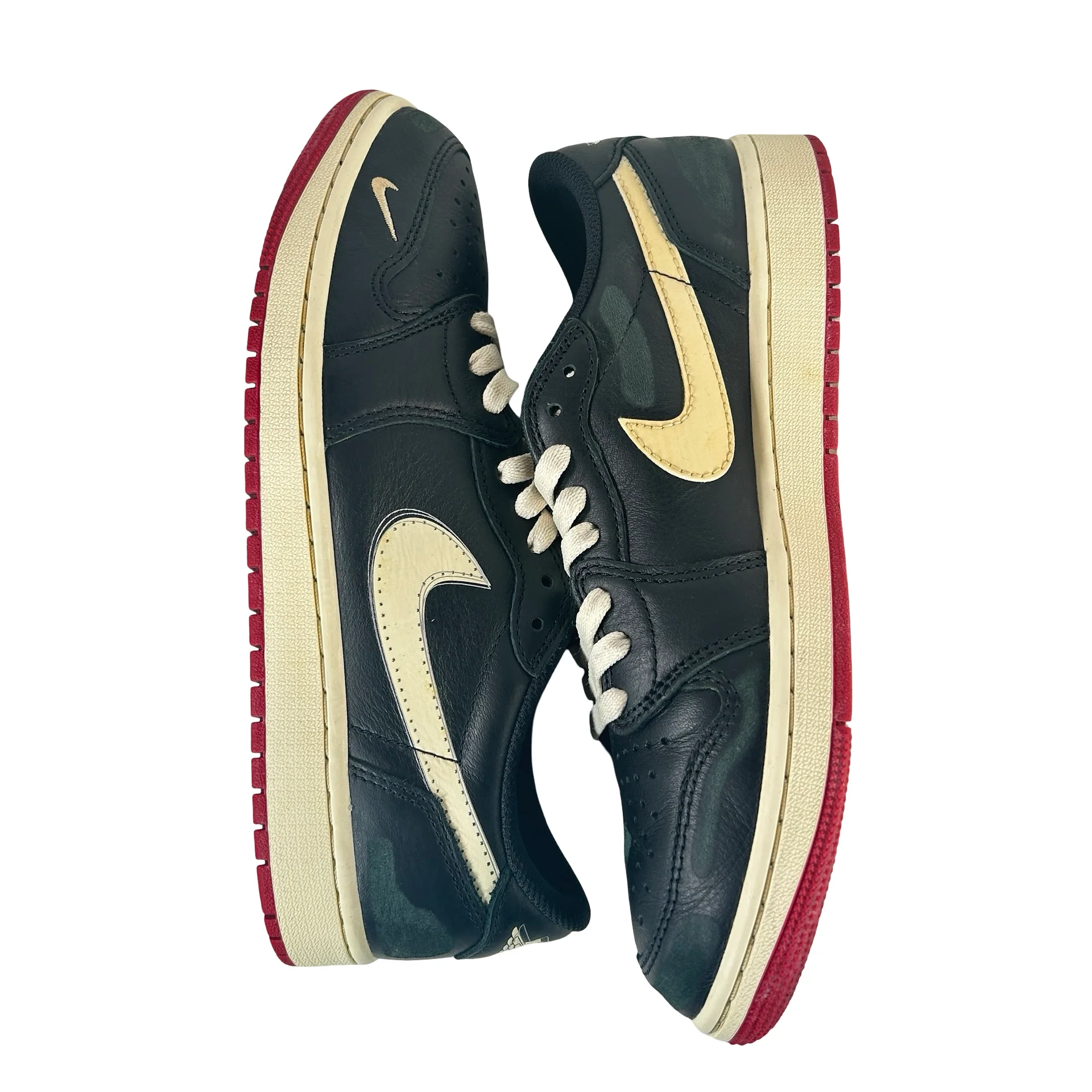 IB8958 001 Jordan 1 Retro Low OG Nigel Sylvester Nitro Better With Time [USED] - 9.5 M (Used4) - Image 4