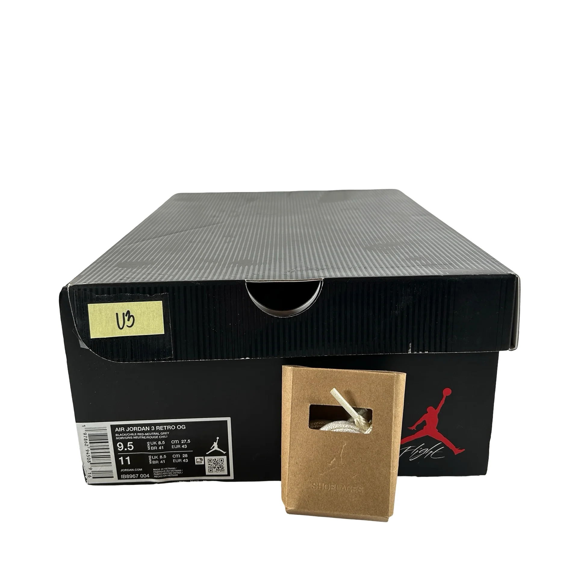 IB8967 004 Jordan 3 Retro OG Rare Air [USED] - 9.5 M (Used3) - Image 7