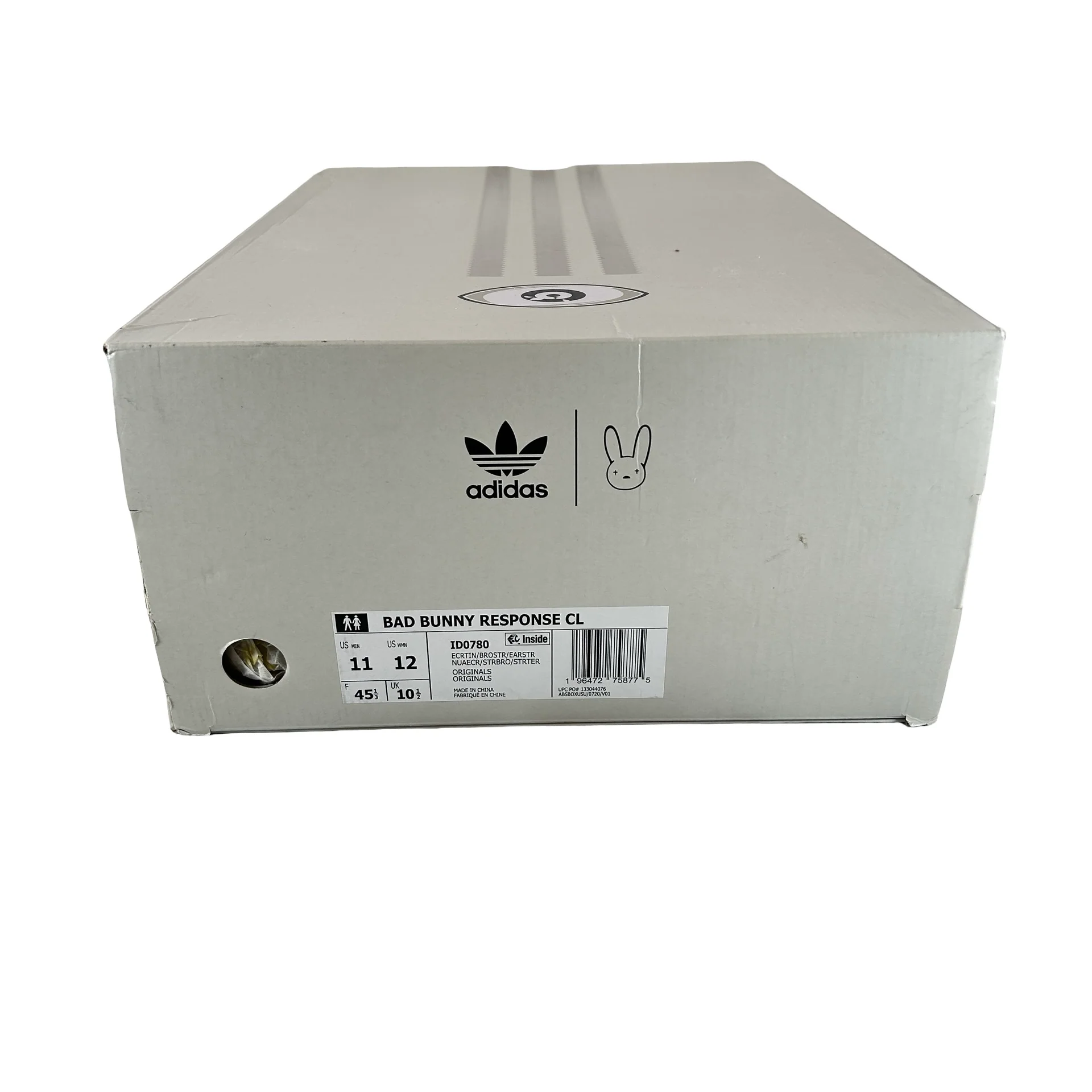 ID0780 adidas Response CL Bad Bunny Paso Fino [USED] - 11 M (Used) - Image 7