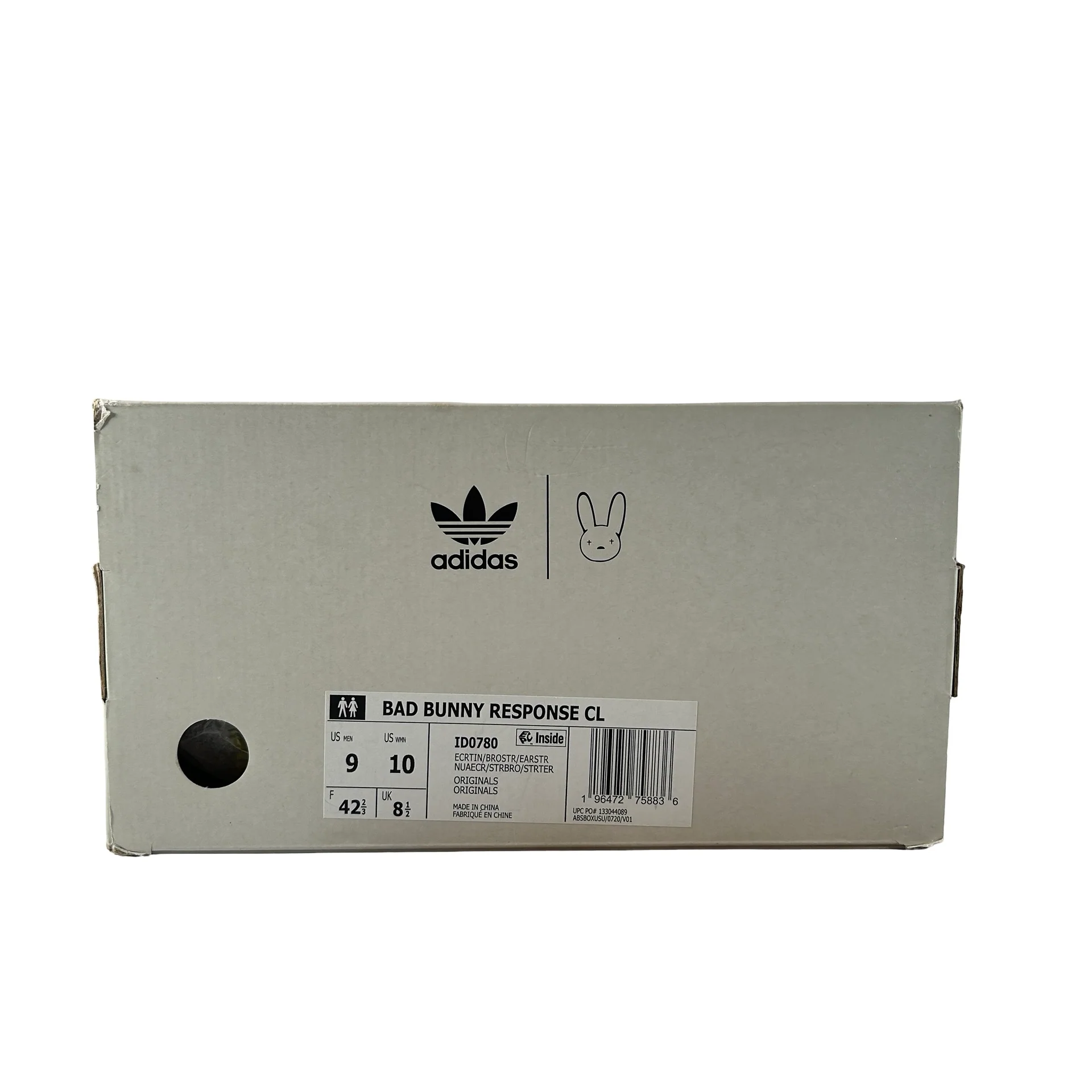ID0780 adidas Response CL Bad Bunny Paso Fino [USED] - 9 M (Used) - Image 7