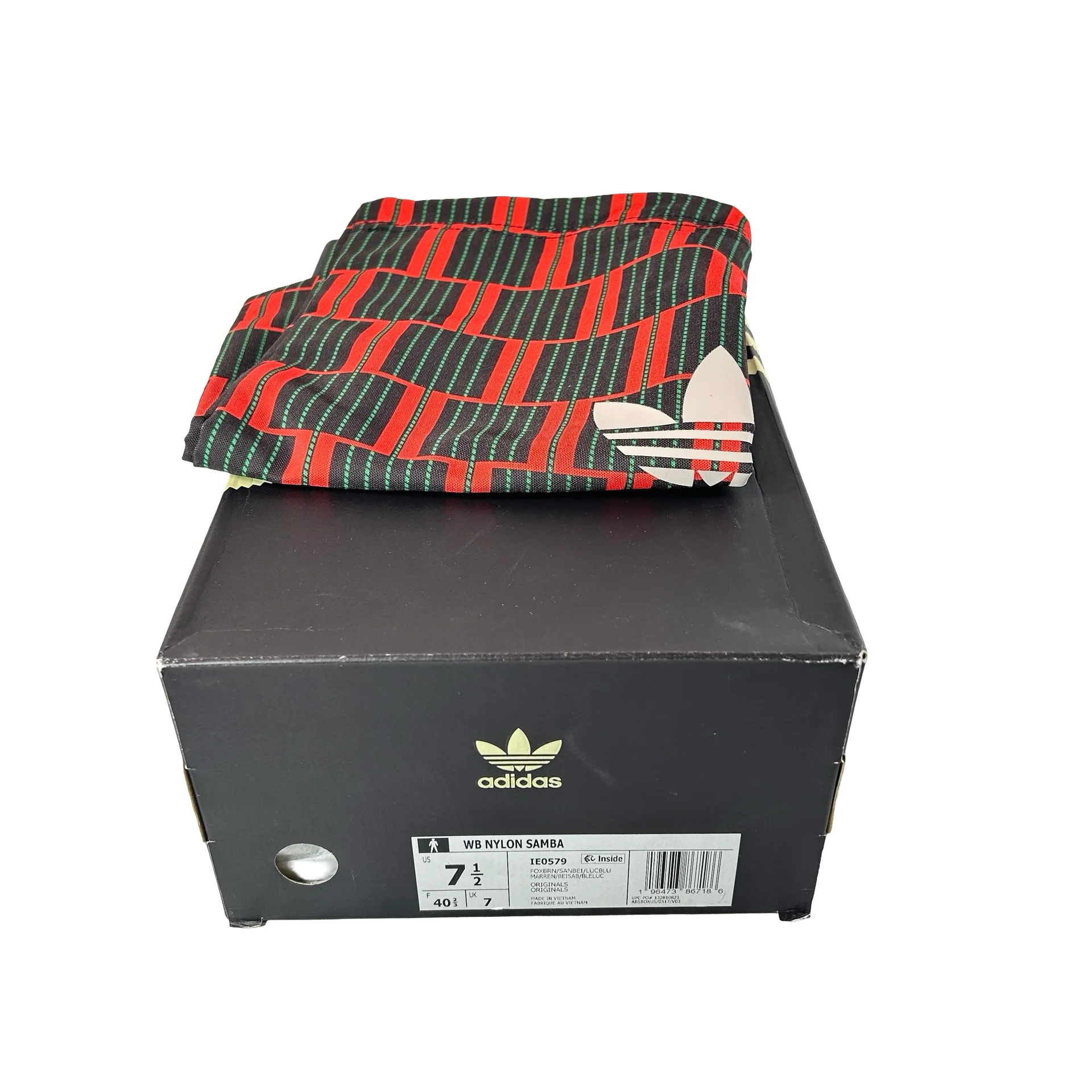 IE0579 adidas Samba Nylon Wales Bonner Fox Brown [USED] - 7.5 M (Used) - Image 7